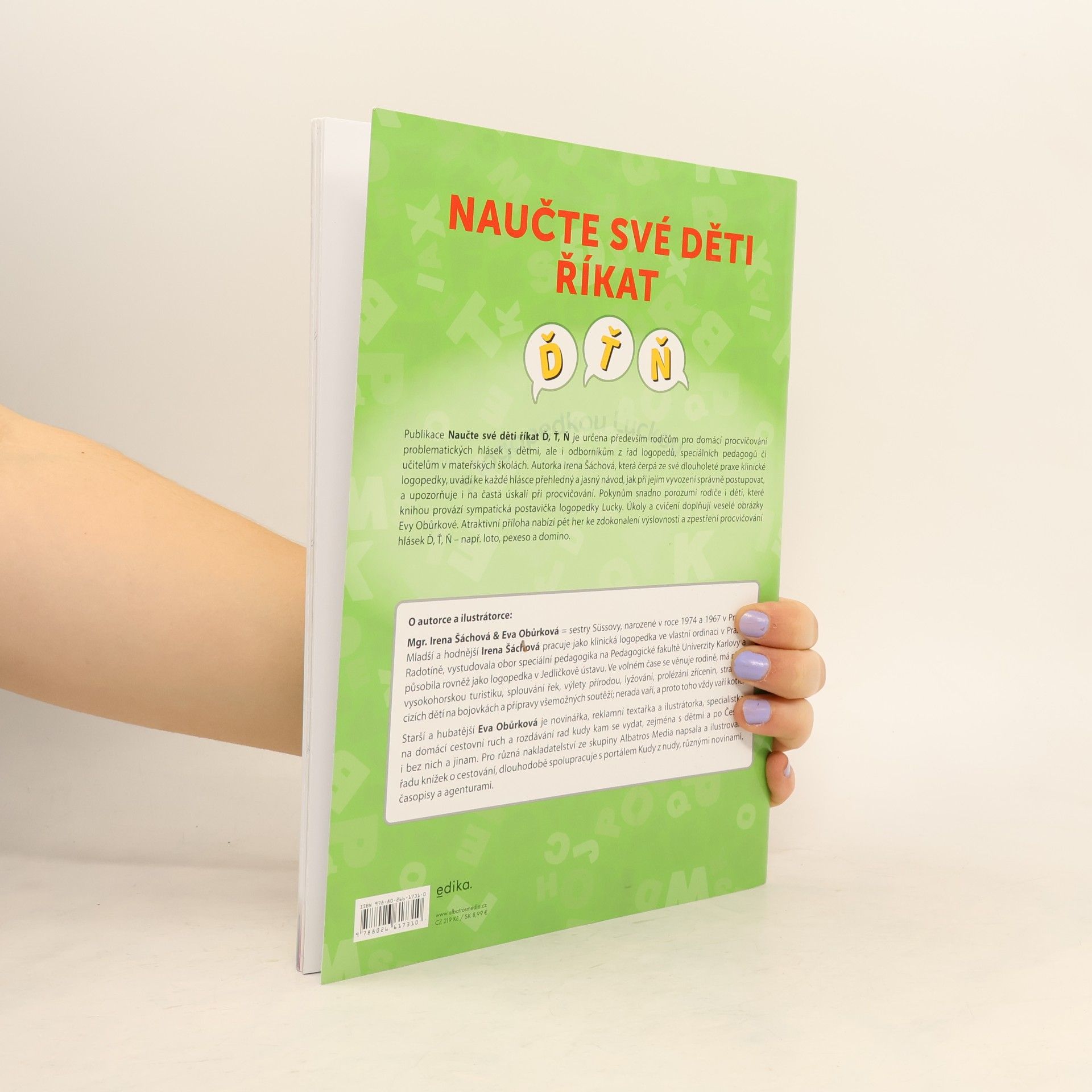 Irena Šáchová Naučte své děti říkat Ď, Ť, Ň