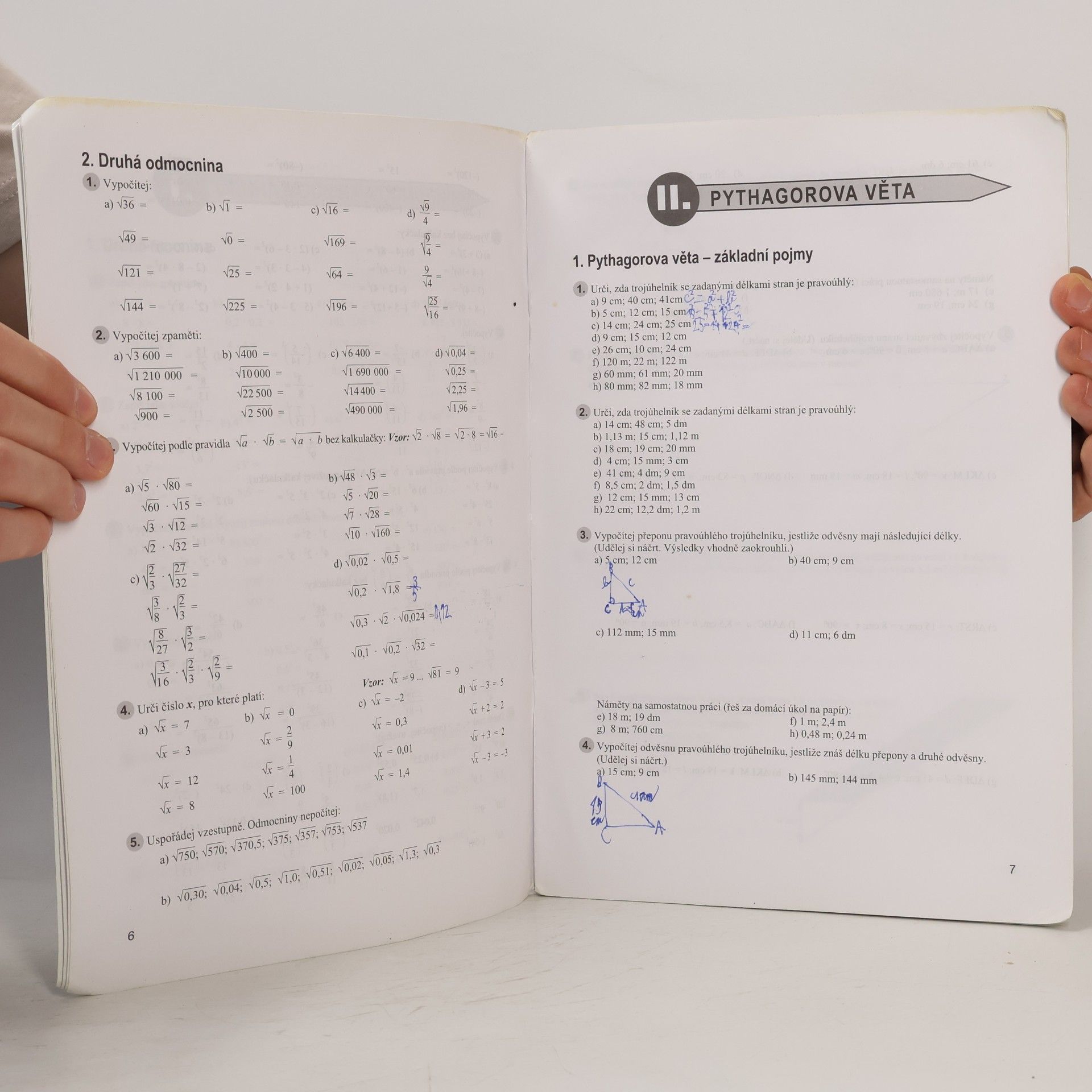 Jitka Boušková Matematika 8 pro základní školy Algebra Pracovní sešit