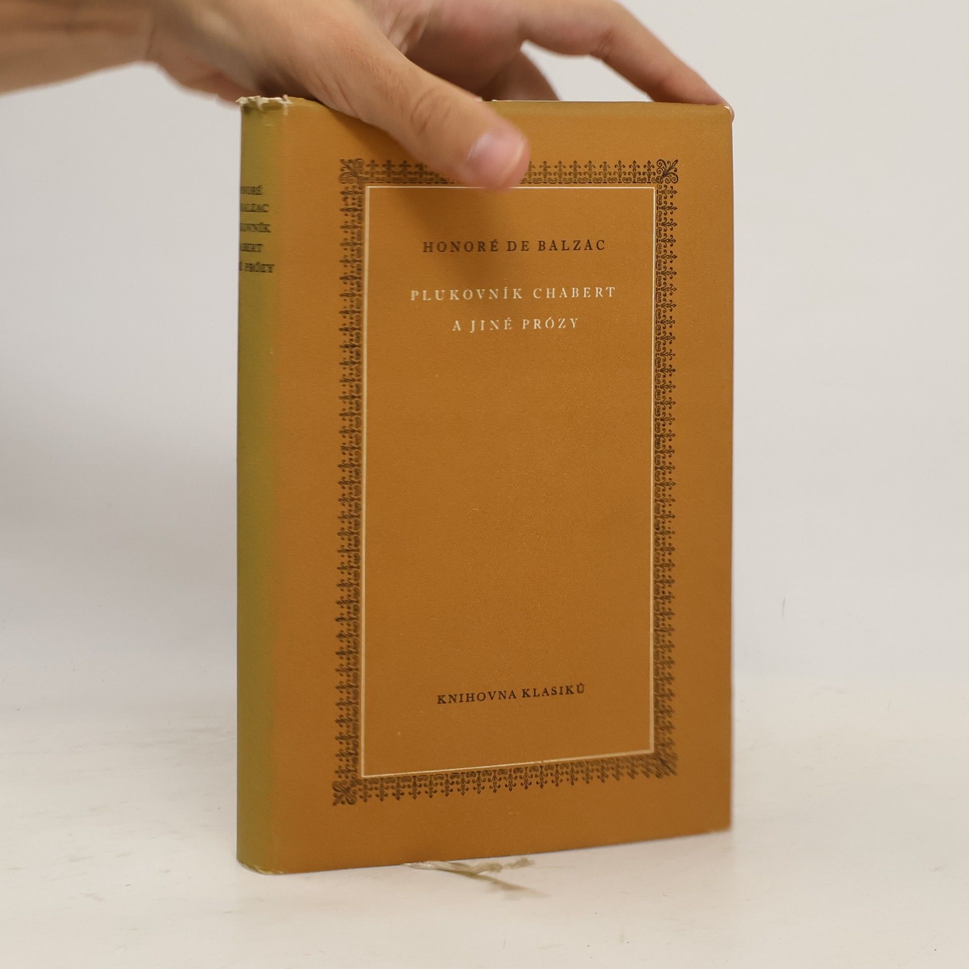 Honoré de Balzac Plukovník Chabert a jiné prózy