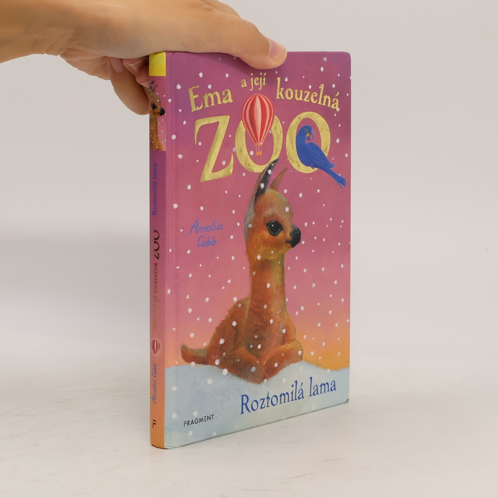 Amelia Cobb Ema a její kouzelná zoo. Roztomilá lama