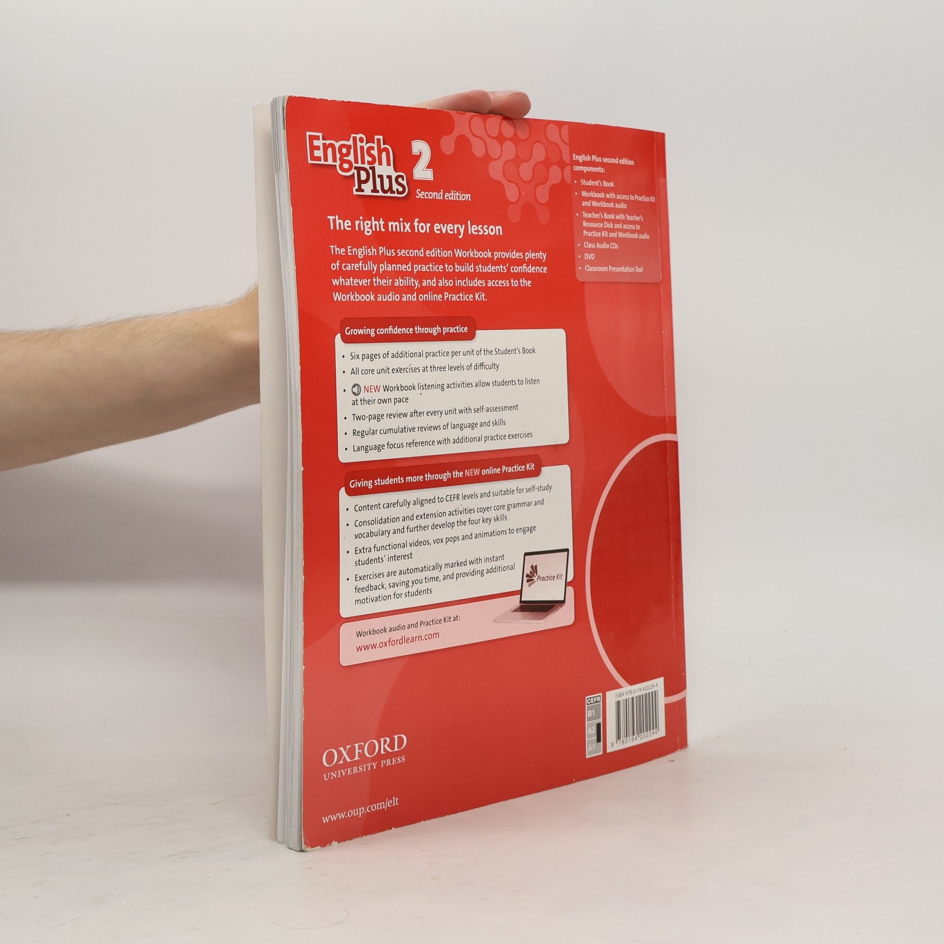 Wetz Ben English Plus: Level 2: Workbook with access to Practice Kit