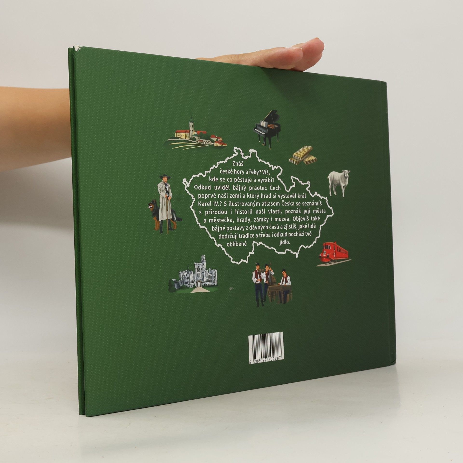 Various authors Ilustrovaný atlas Česka pro malé objevitele
