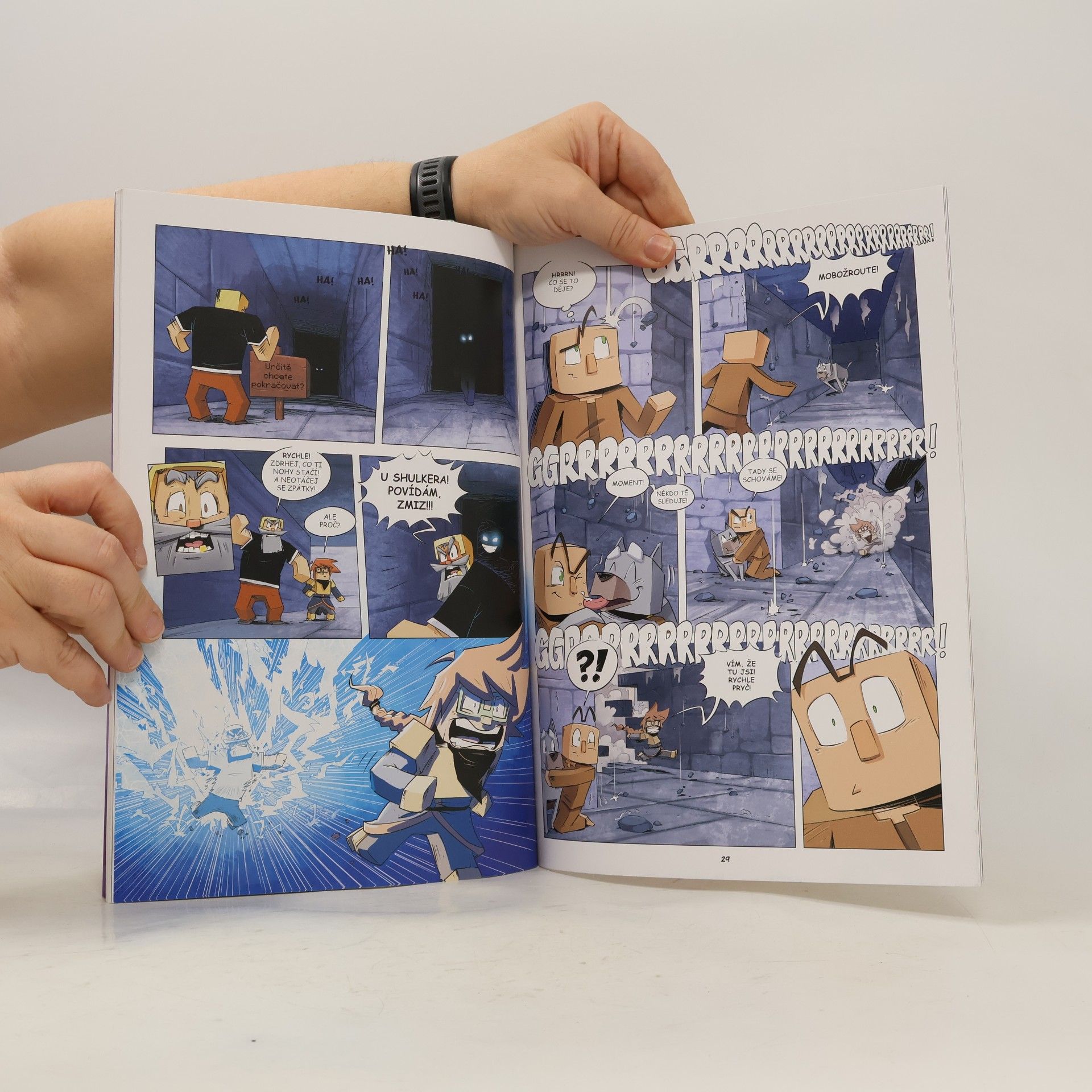 Autorenkollektiv Deník malého Minecrafťáka : komiks. 3, Výprava pouští