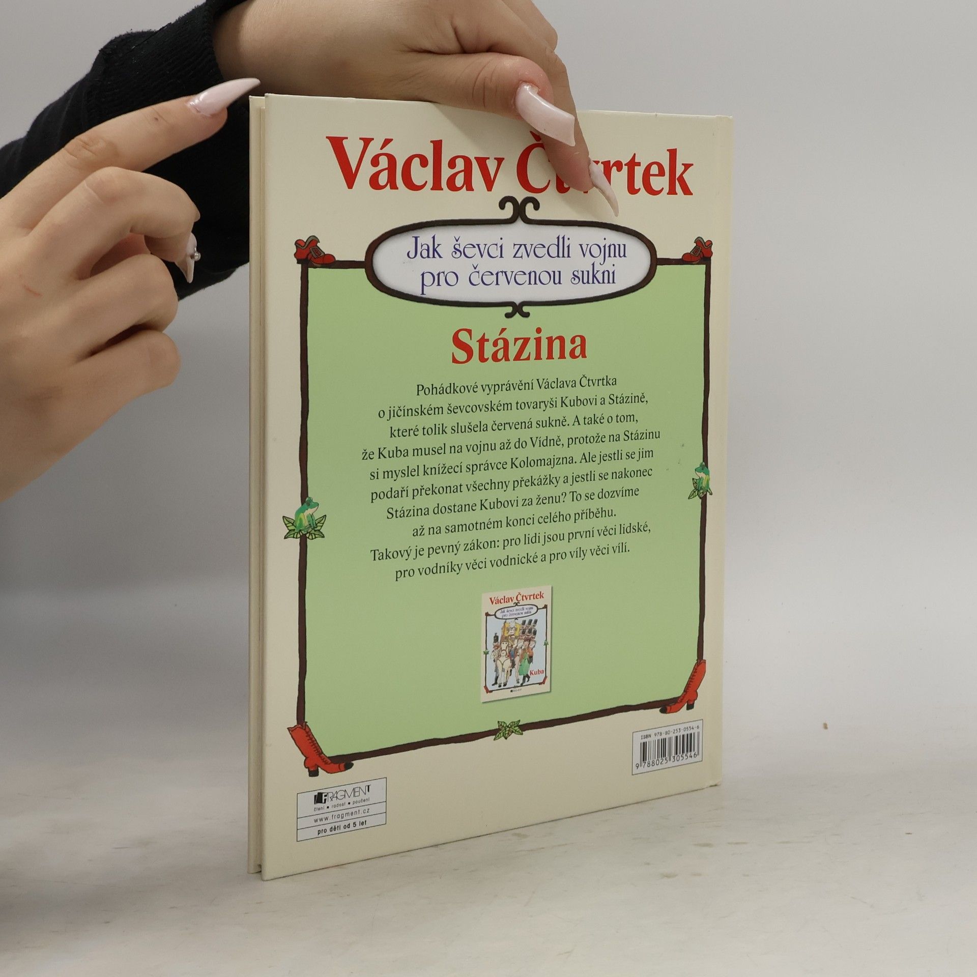 Václav Čtvrtek Jak ševci zvedli vojnu pro červenou sukni - Stázina