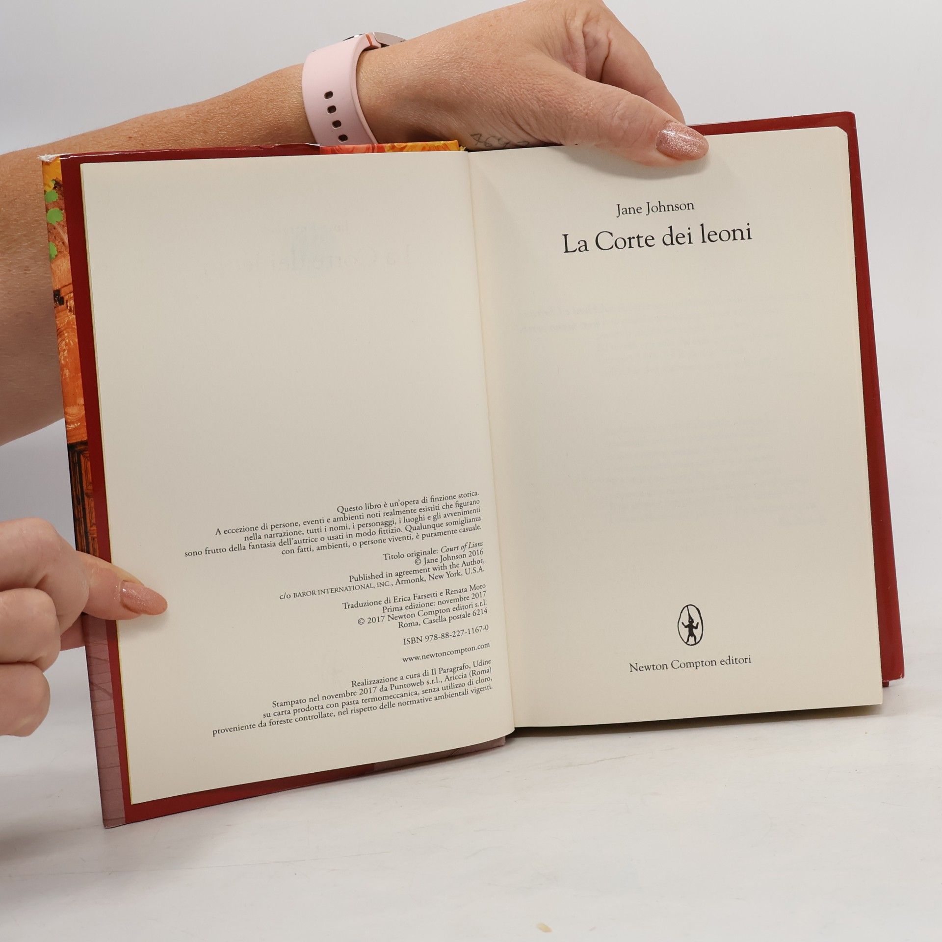 Jane Johnson La corte dei leoni
