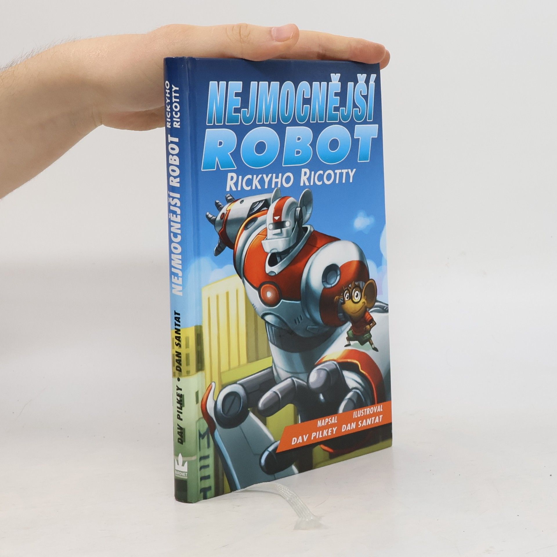Dav Pilkey Nejmocnější robot Rickyho Ricotty
