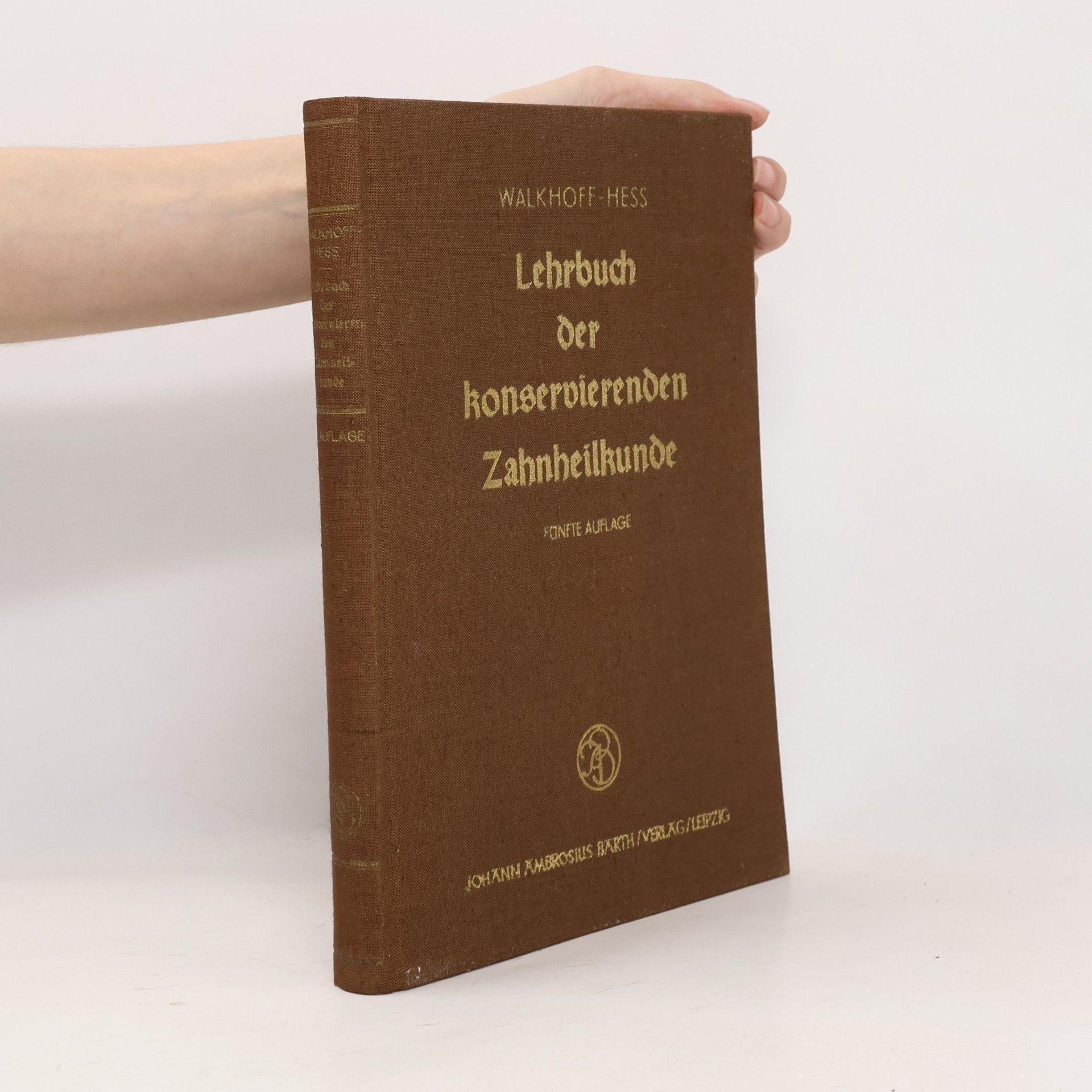 Lehrbuch der konservierenden Zahnheilkunde