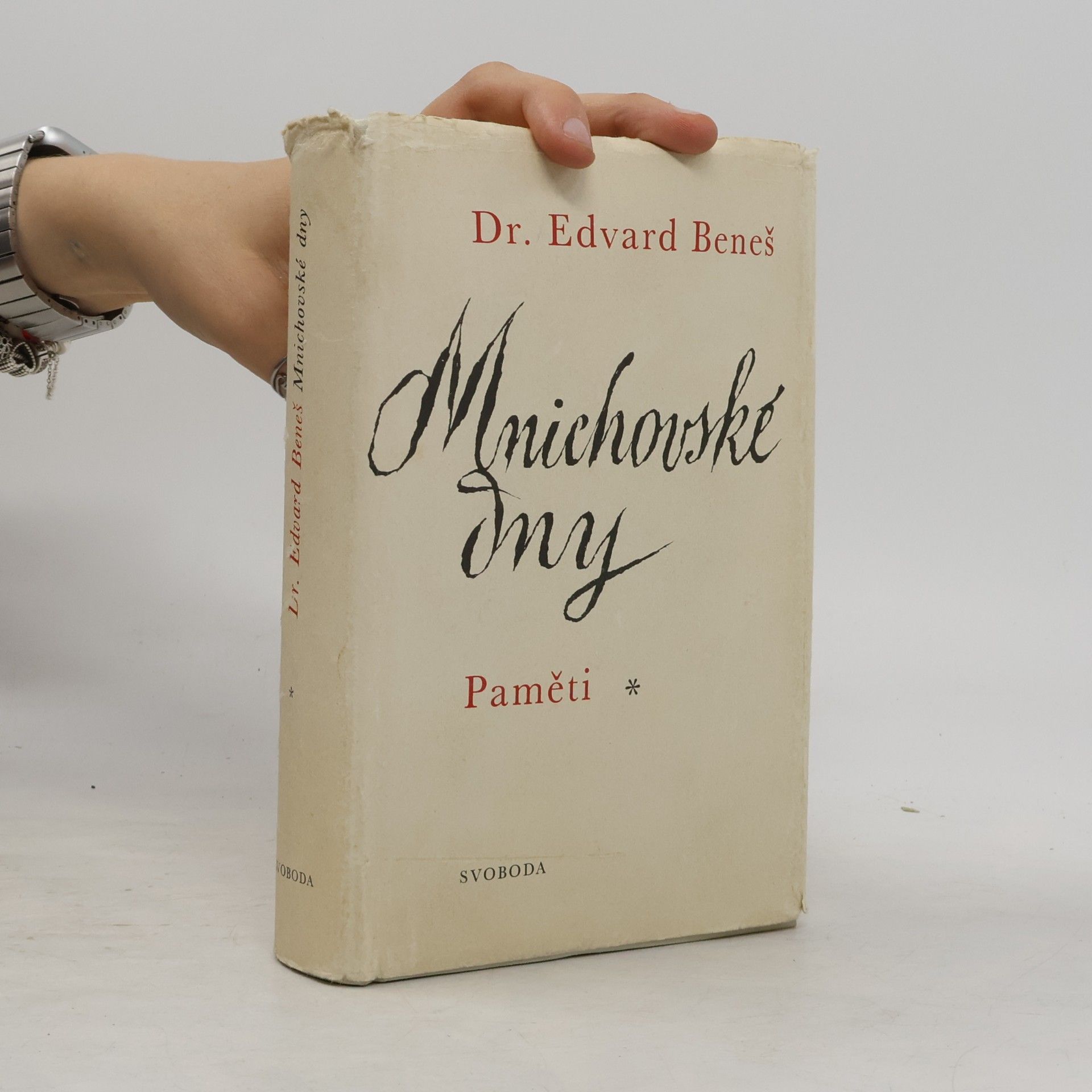 Edvard Beneš Mnichovské dny