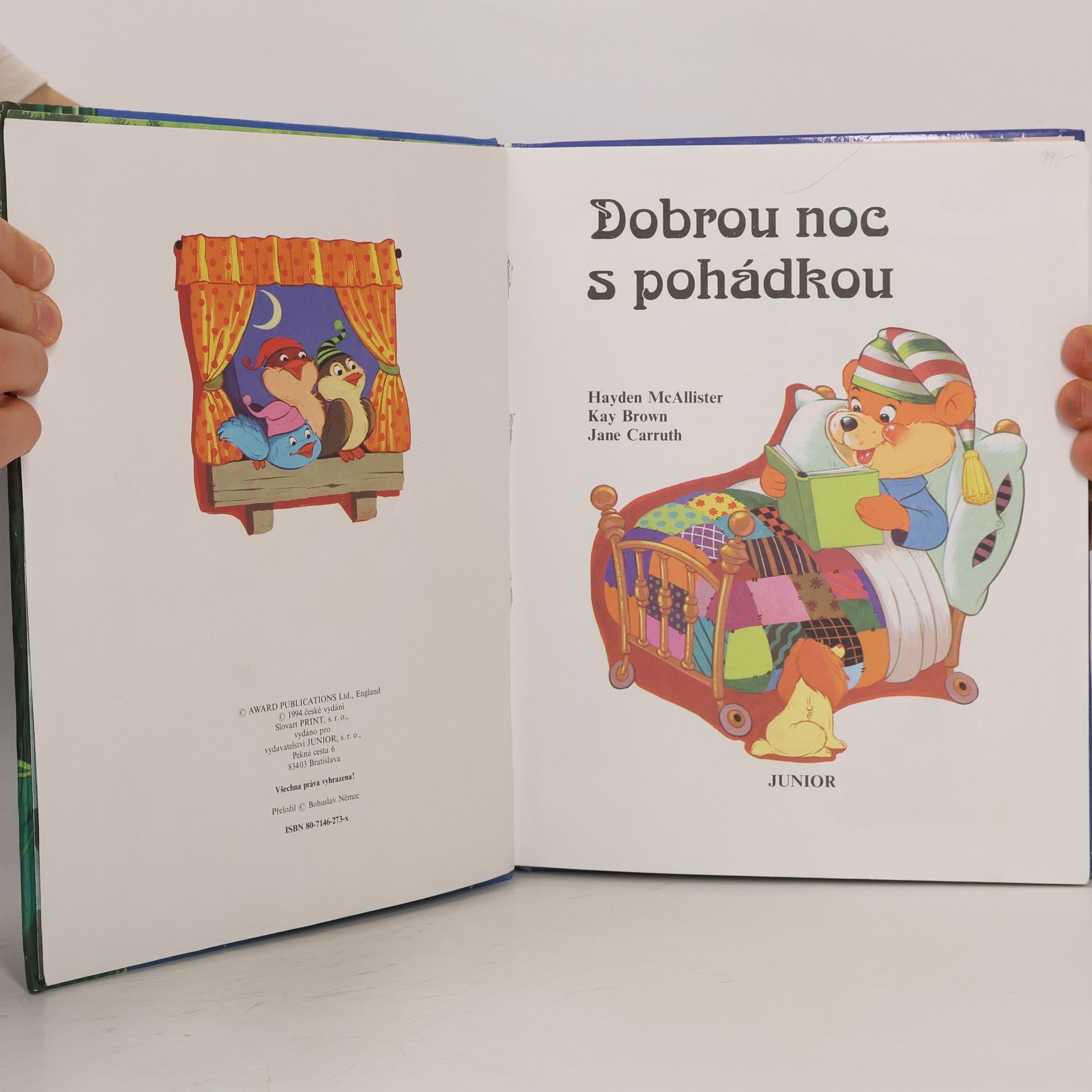 Hayden McAllister Dobrou noc s pohádkou