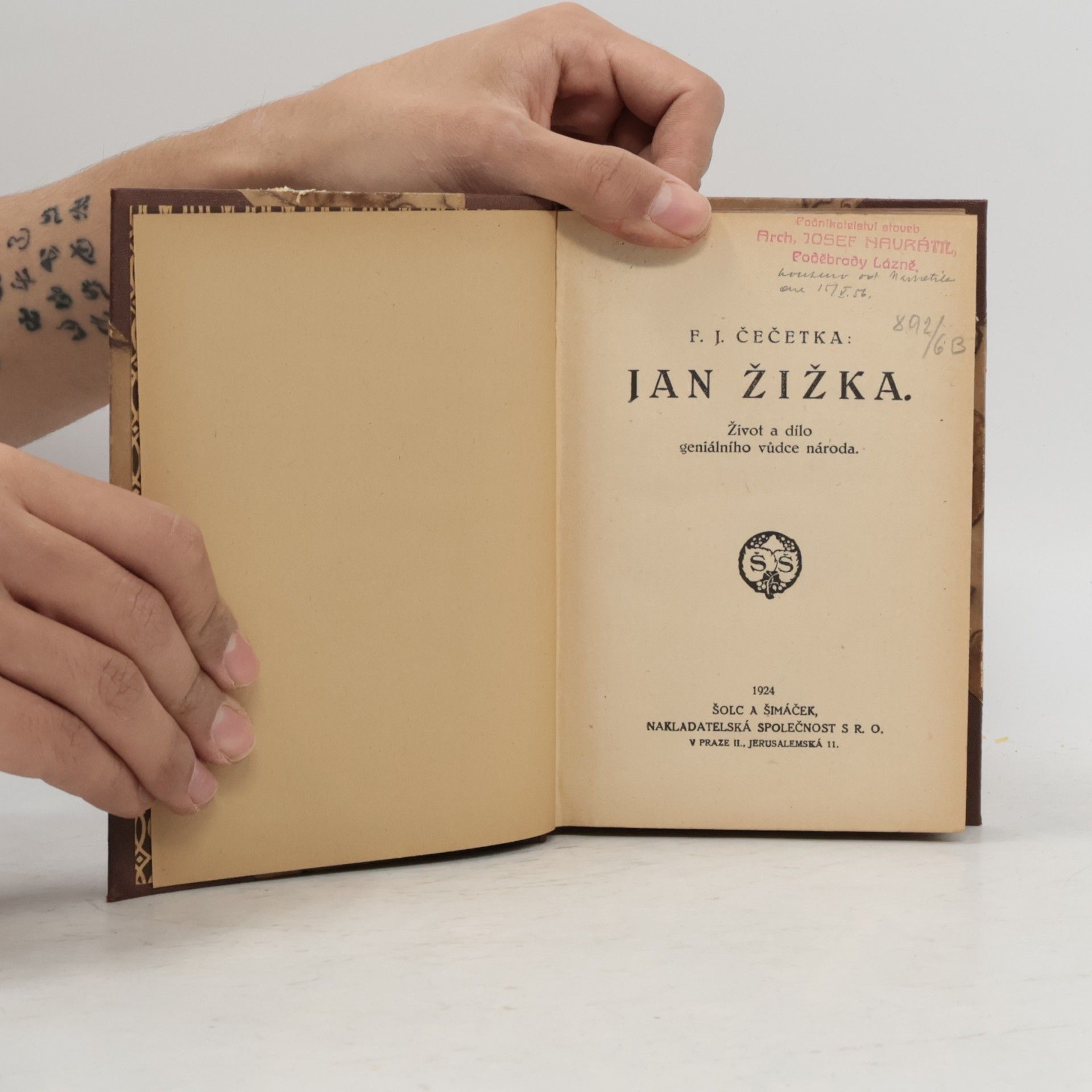 František Josef Čečetka Jan Žižka
