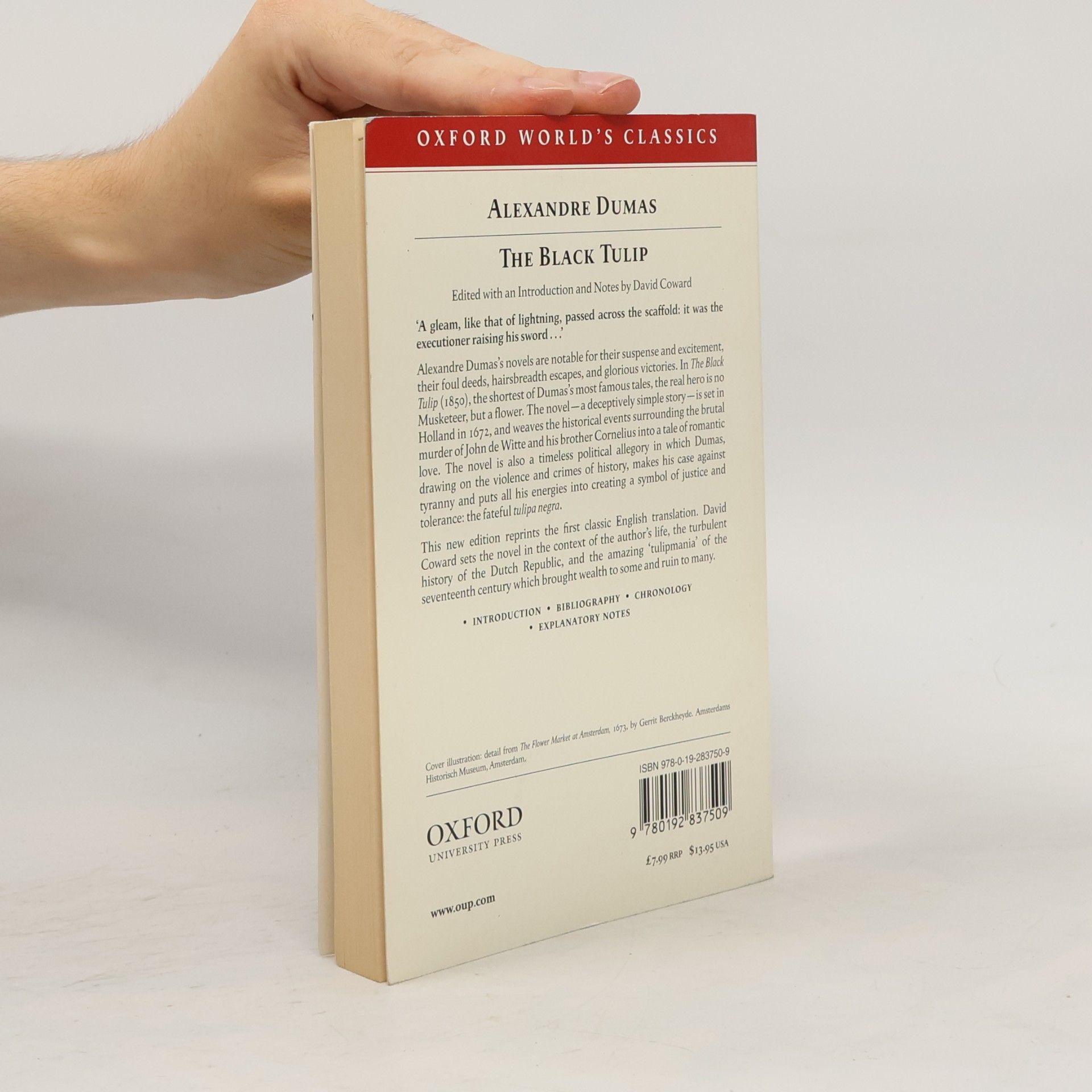 David Coward Oxford World's Classics: The Black Tulip