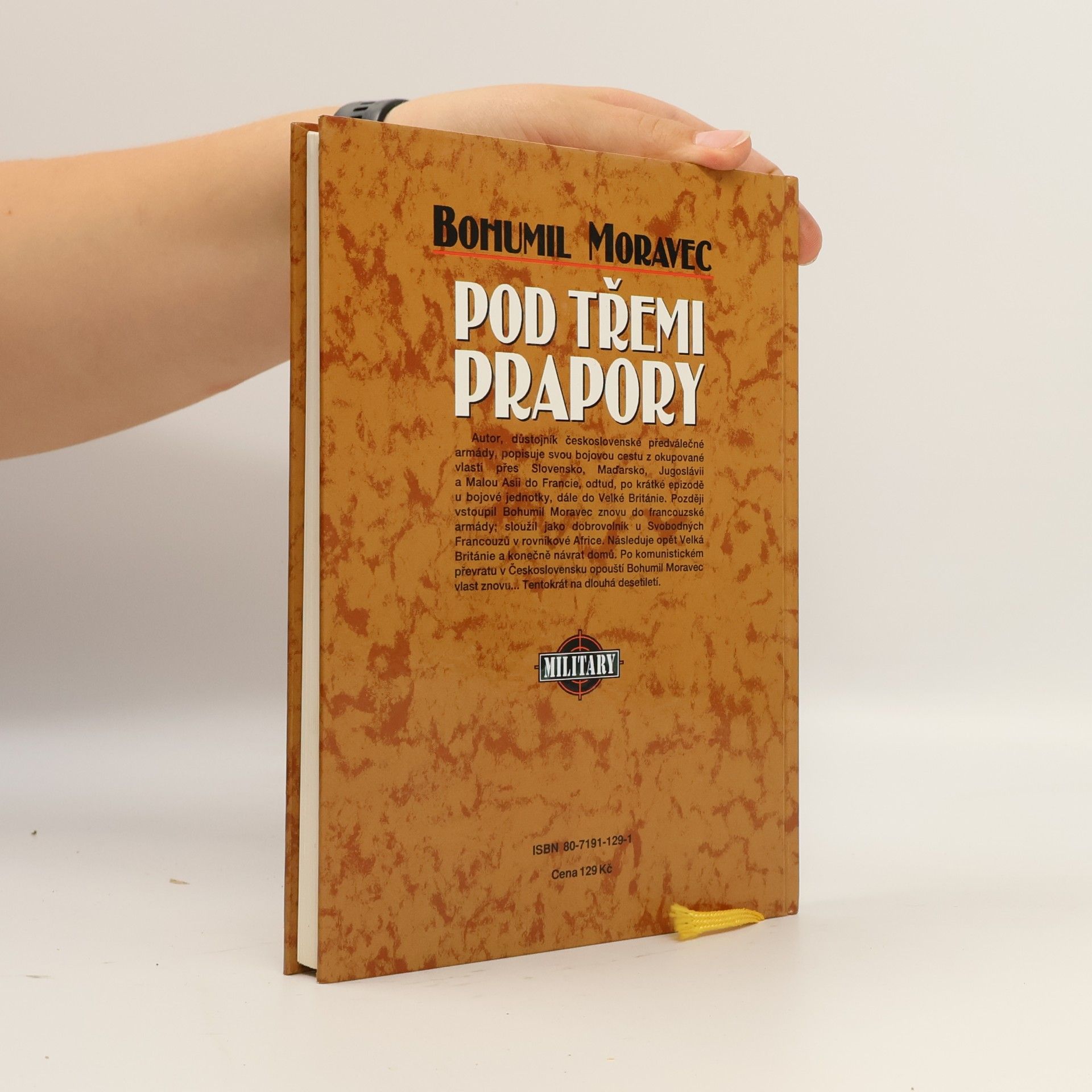 Bohumil Moravec Pod třemi prapory
