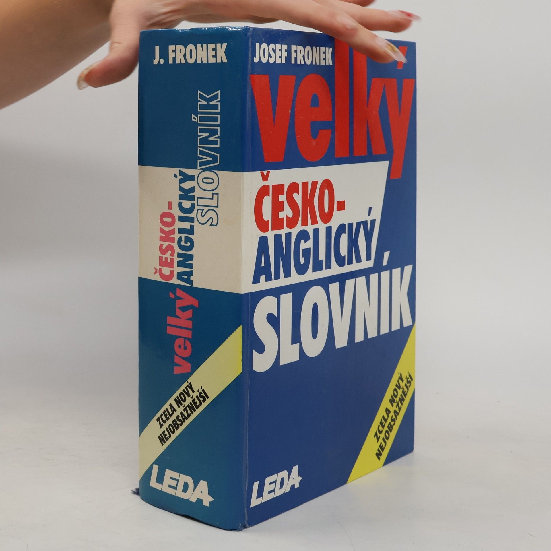 Josef Fronek Velký česko-anglický slovník