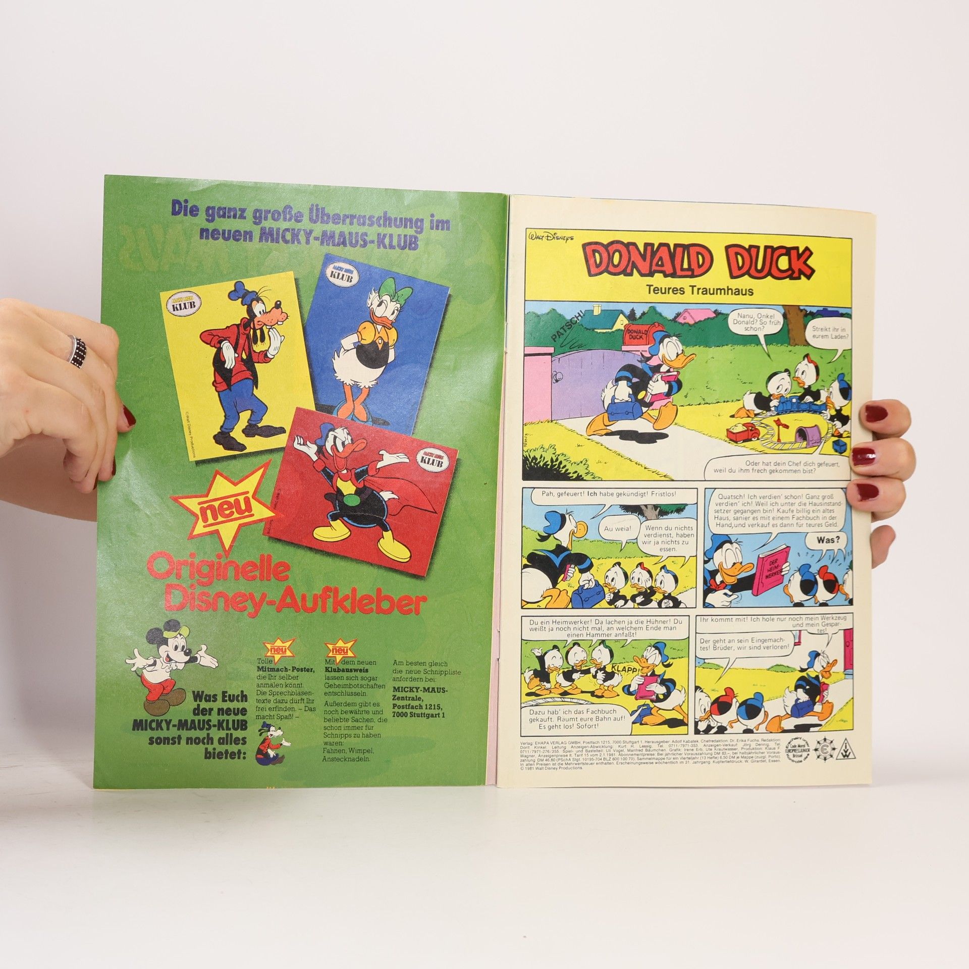 Kolektiv autorů Micky Maus 41/1981