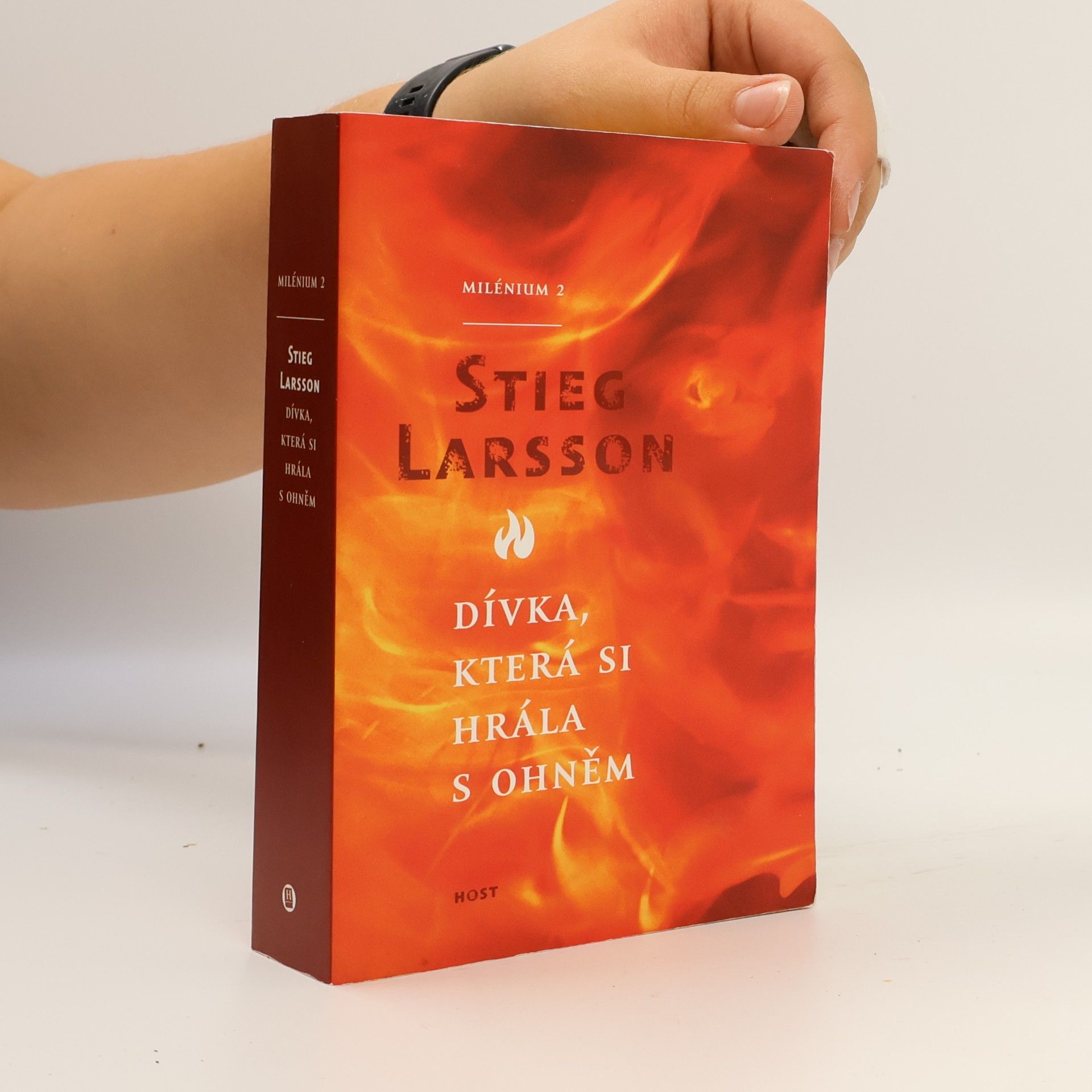 Stieg Larsson Dívka, která si hrála s ohněm