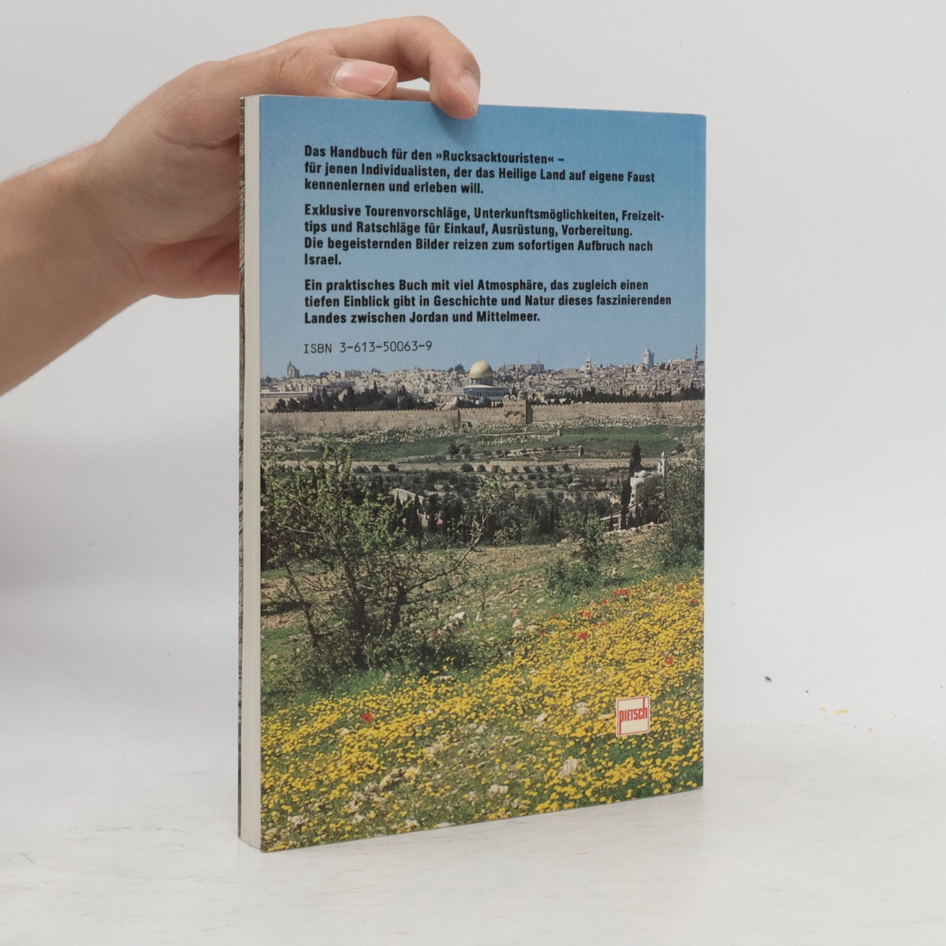 Jan Boger Israel zu Fuss