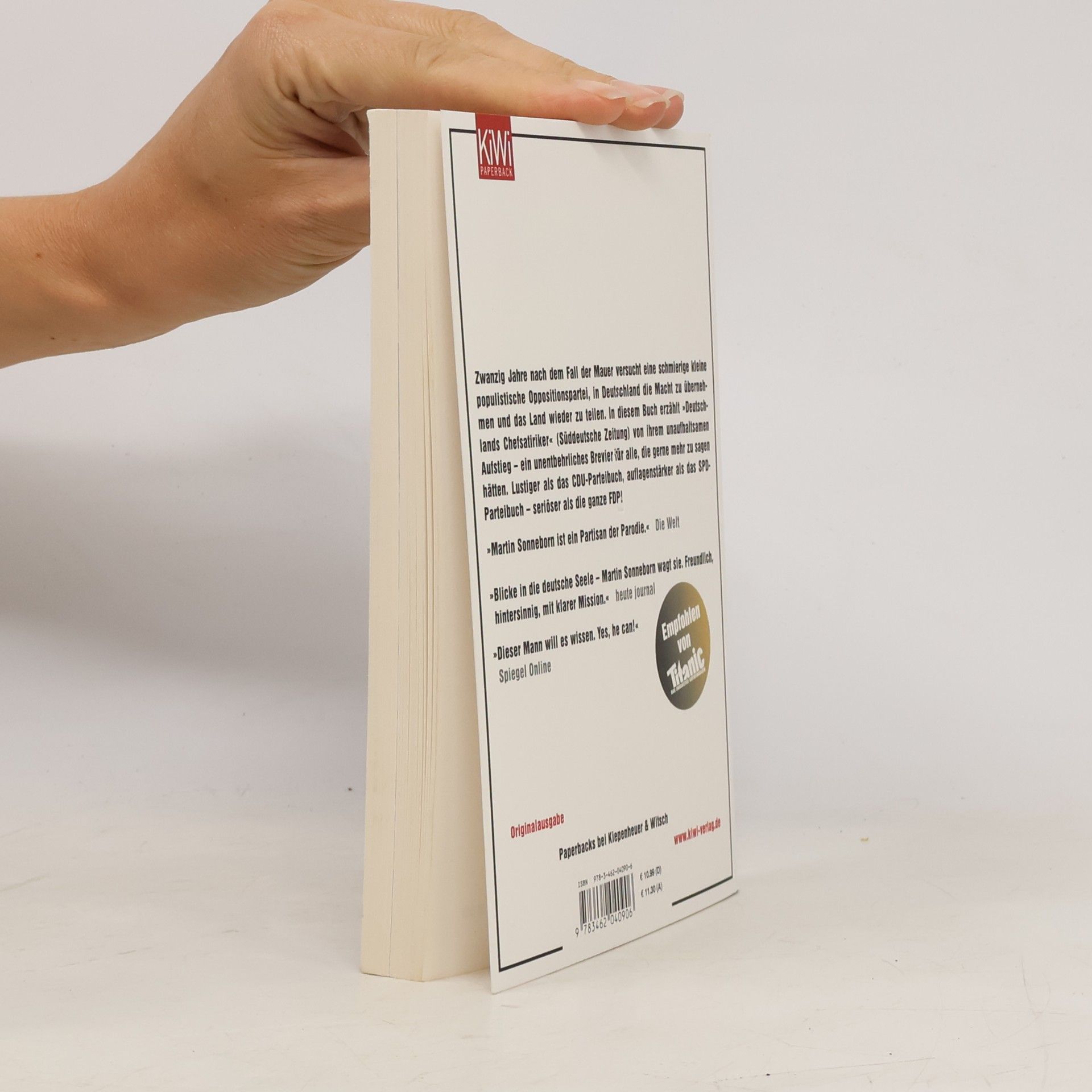 Martin Sonneborn Das Partei-Buch