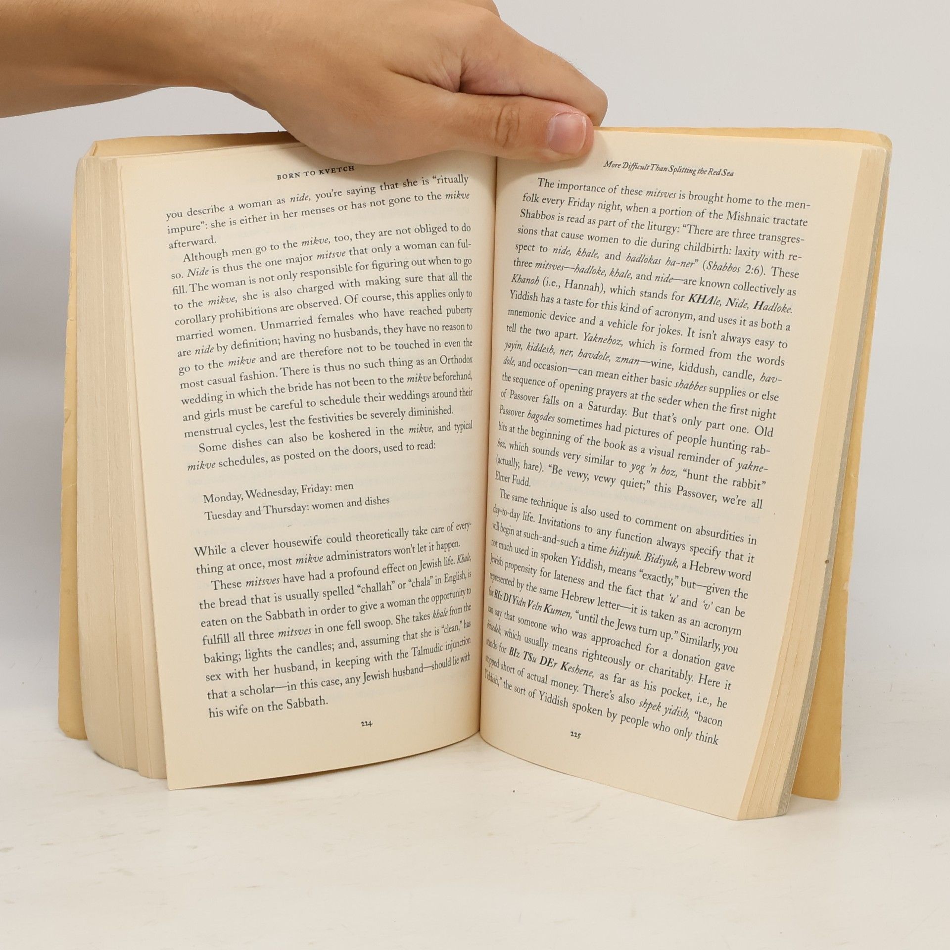 Michael Wex Born to Kvetch. Yiddish Language and Culture in All of Its Moods
