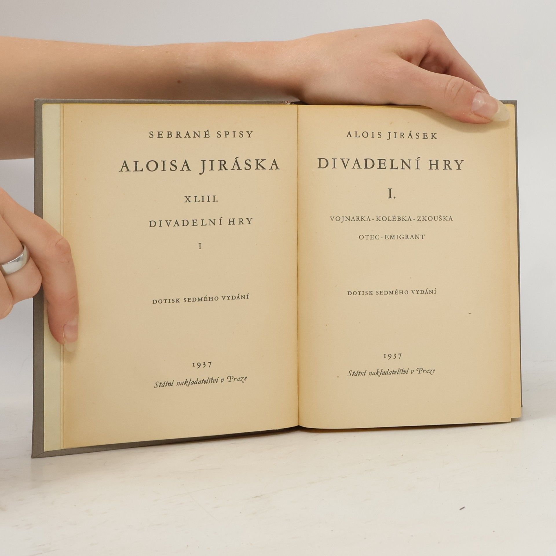 Alois Jirásek Divadelní hry I.