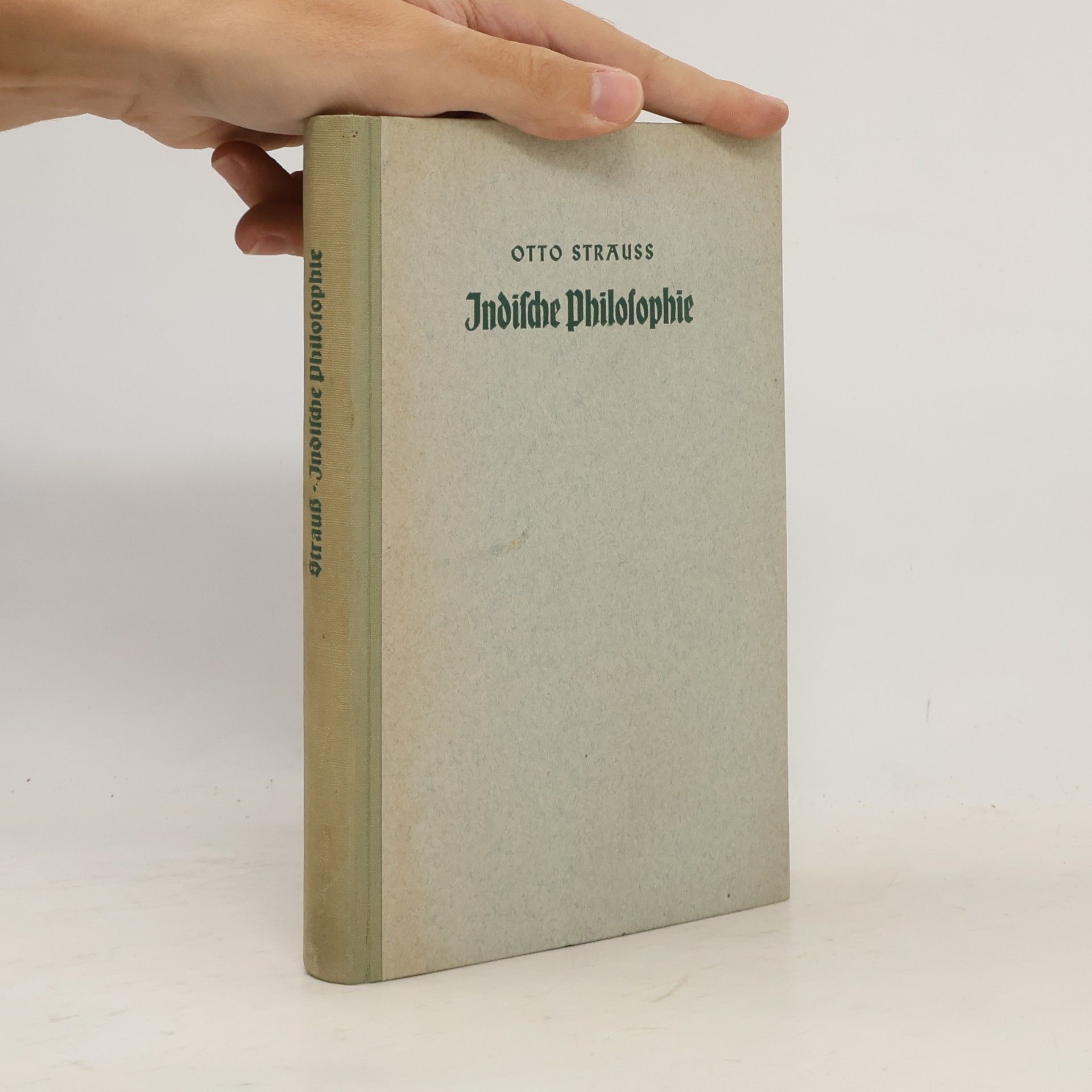 Otto Strauß Indische Philosophie