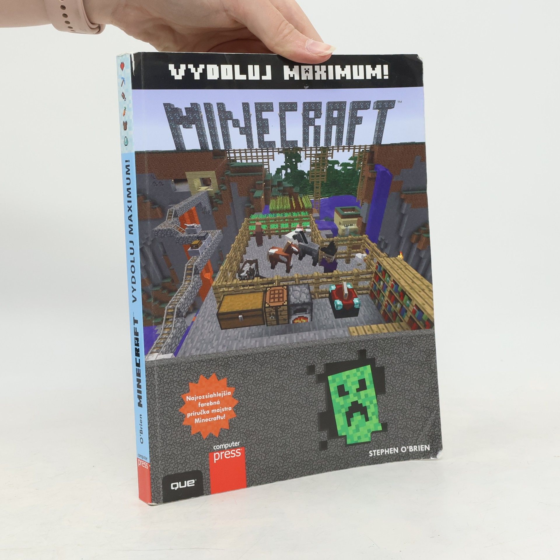Stephen O'Brien Minecraft. Vydoluj maximum!