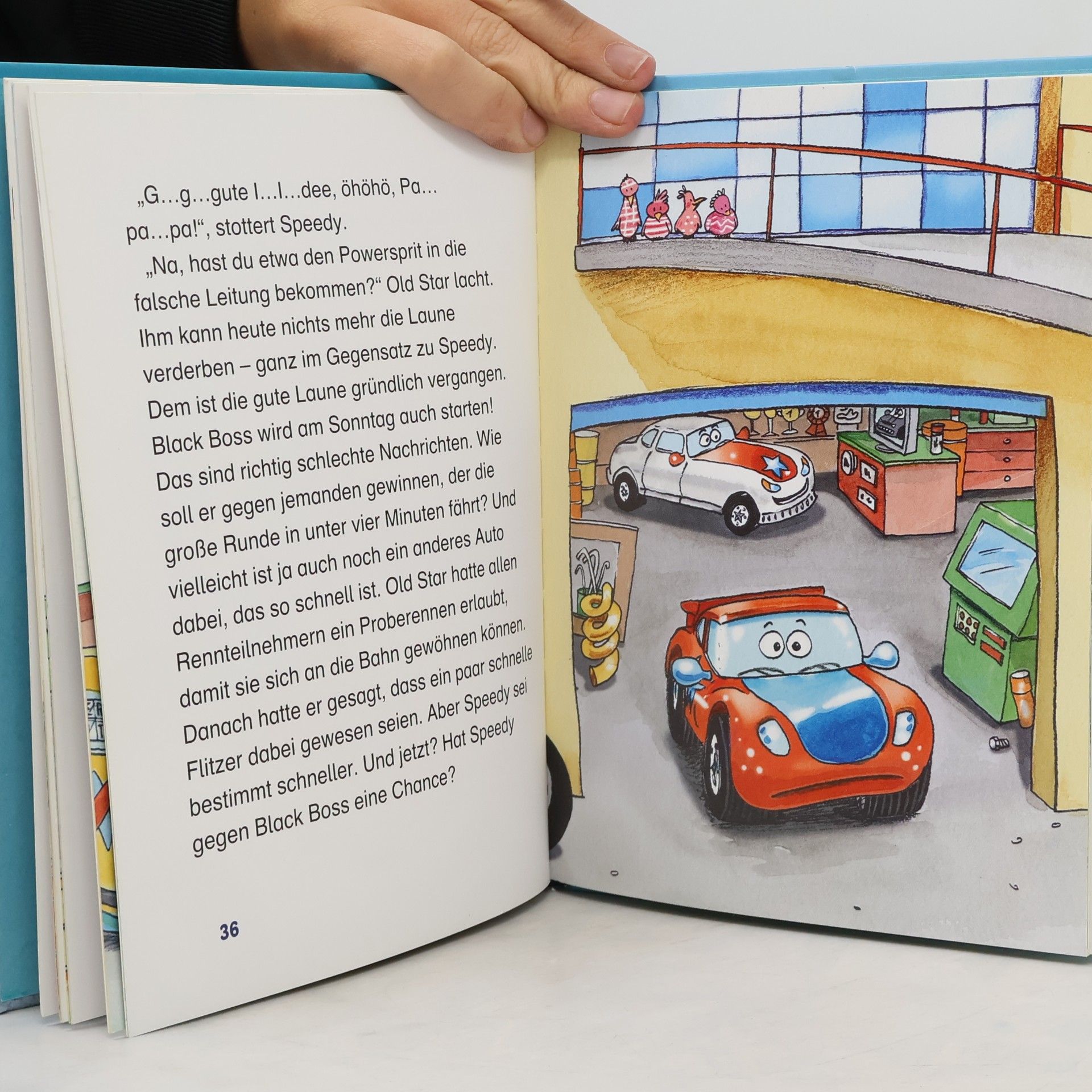 Nadja Fendrich Speedy. Das kleine Rennaut. Ein spannendes Rennen