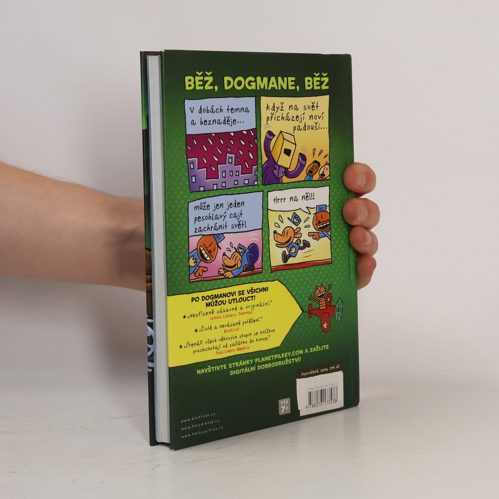 Dav Pilkey Dogman utržený ze řetězu