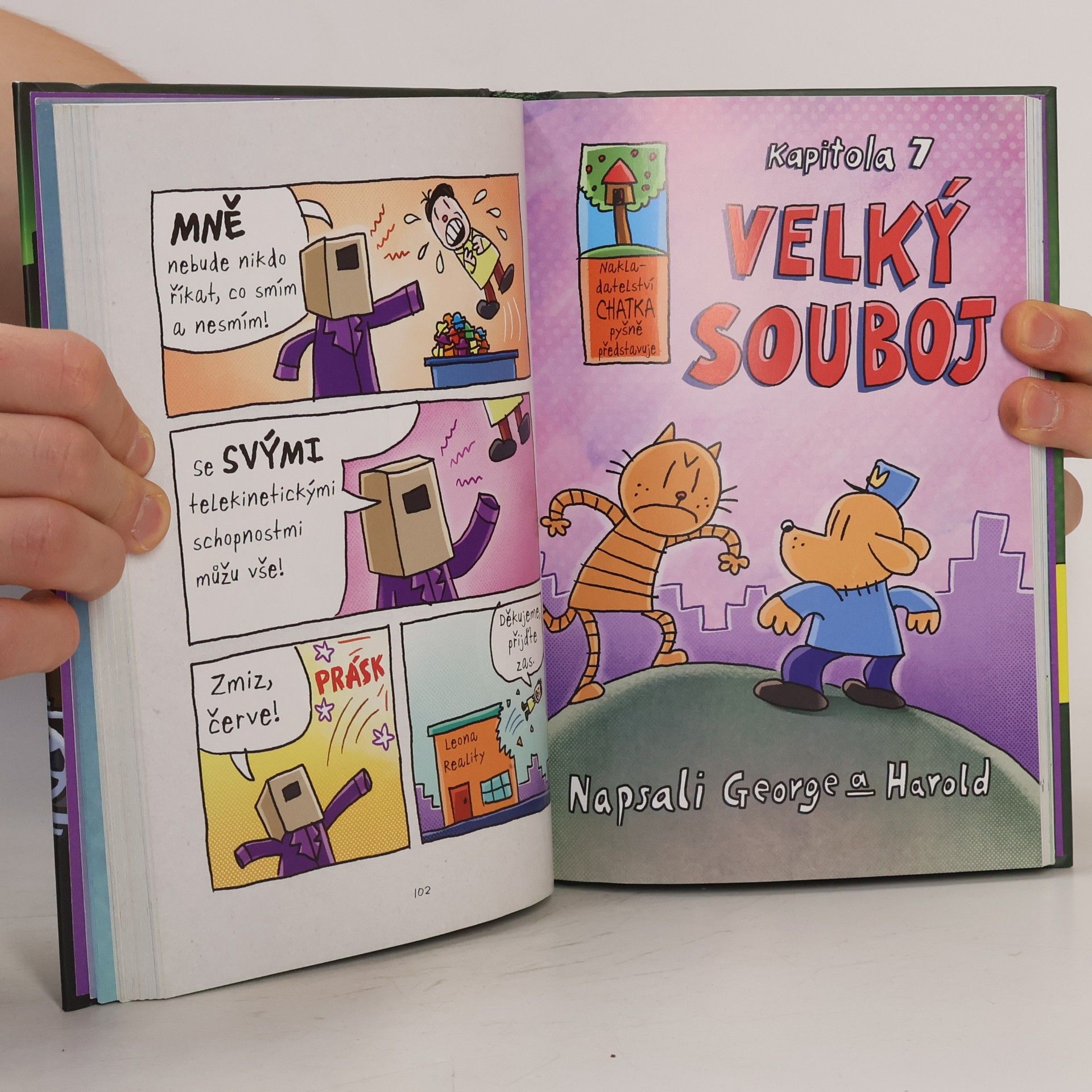 Dav Pilkey Dogman utržený ze řetězu