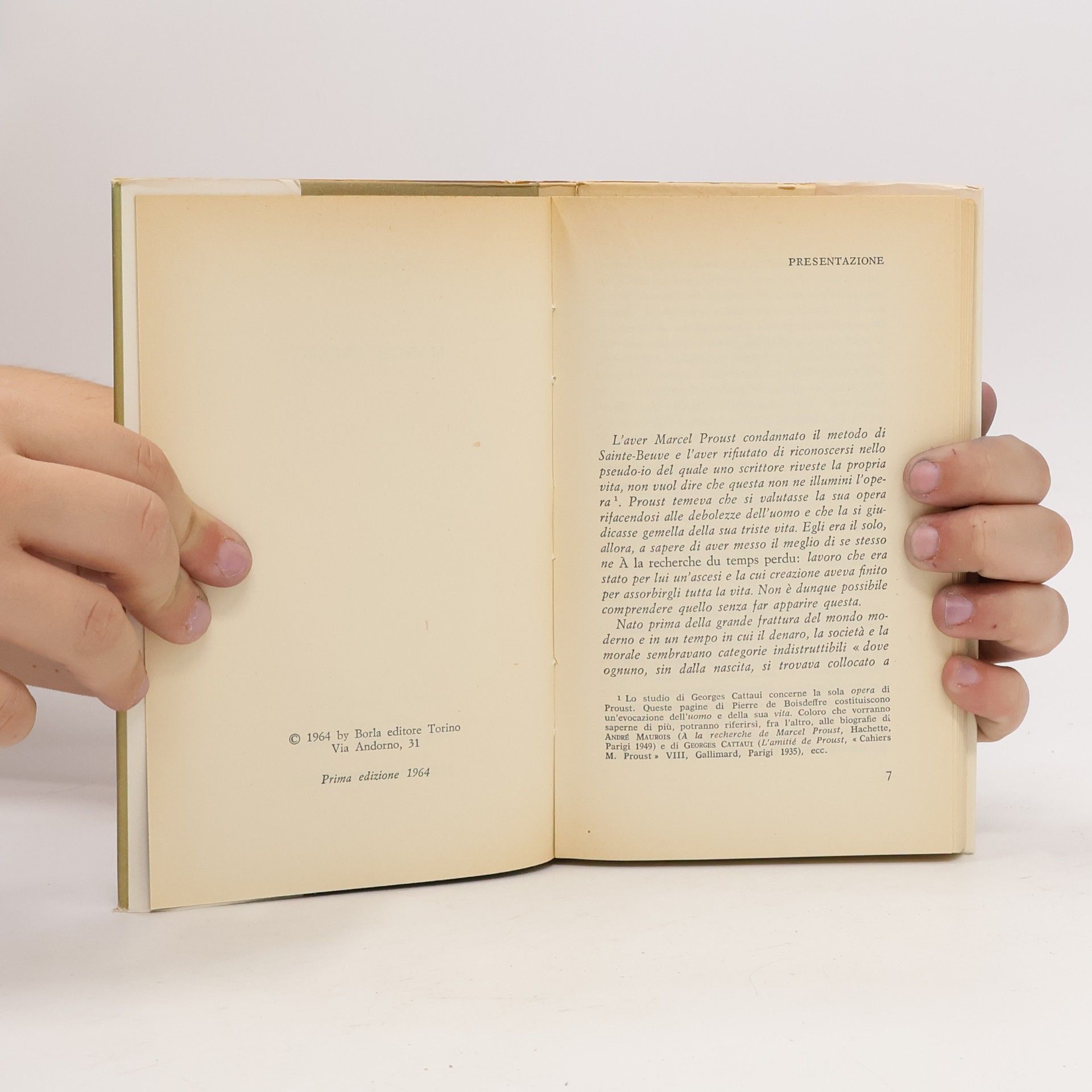 Georges Cattaui Marcel Proust