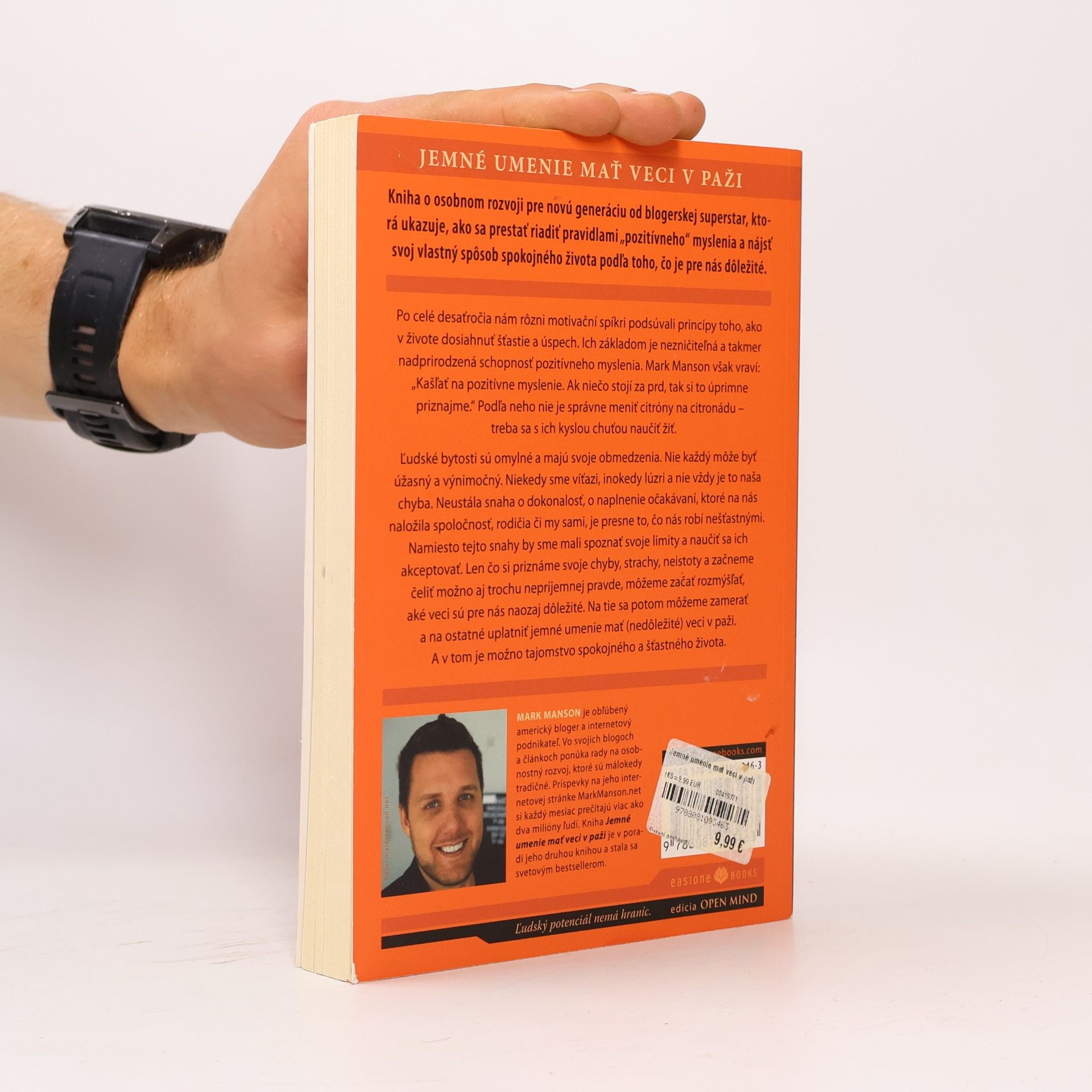 Mark Manson Jemné umenie mať veci v p**i