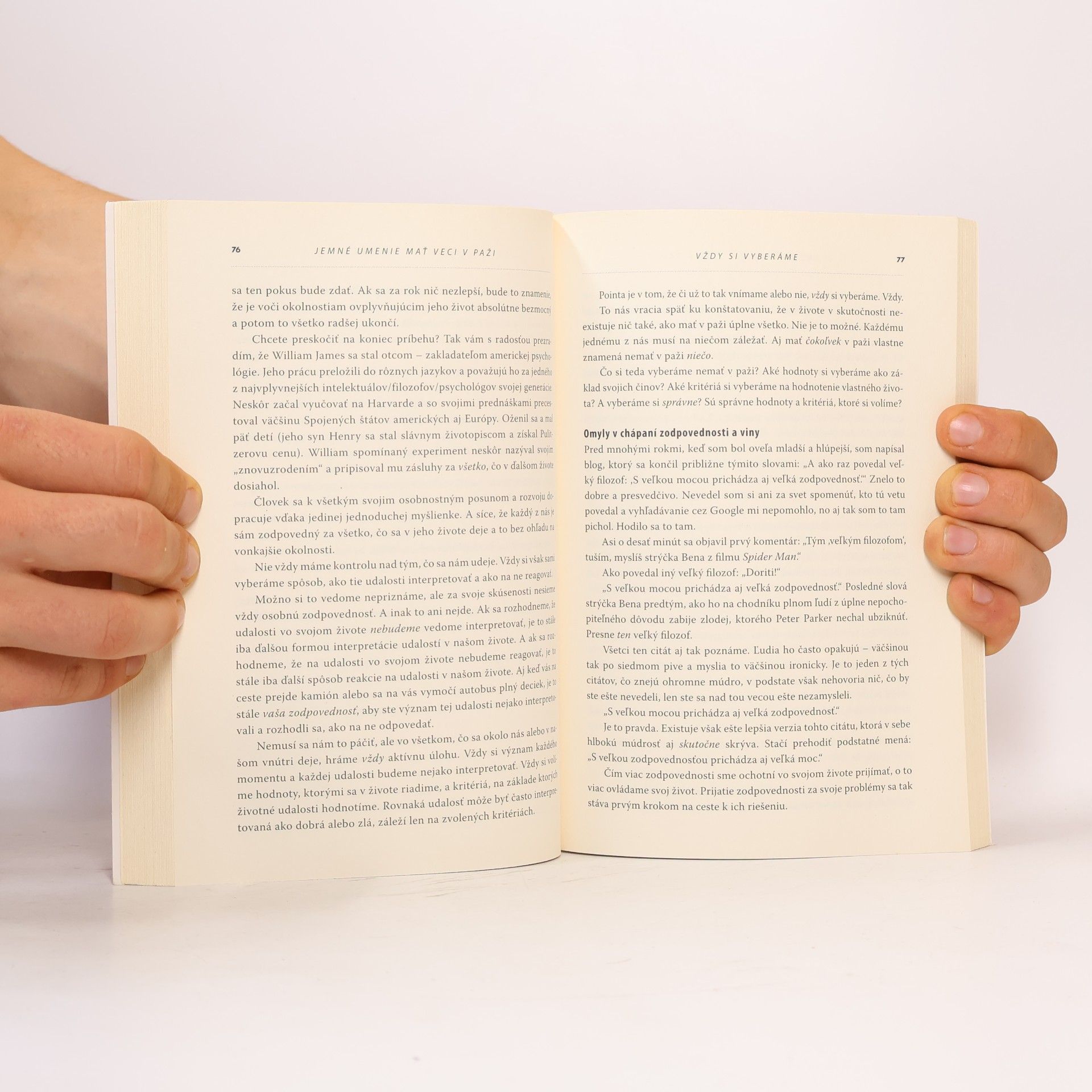 Mark Manson Jemné umenie mať veci v p**i