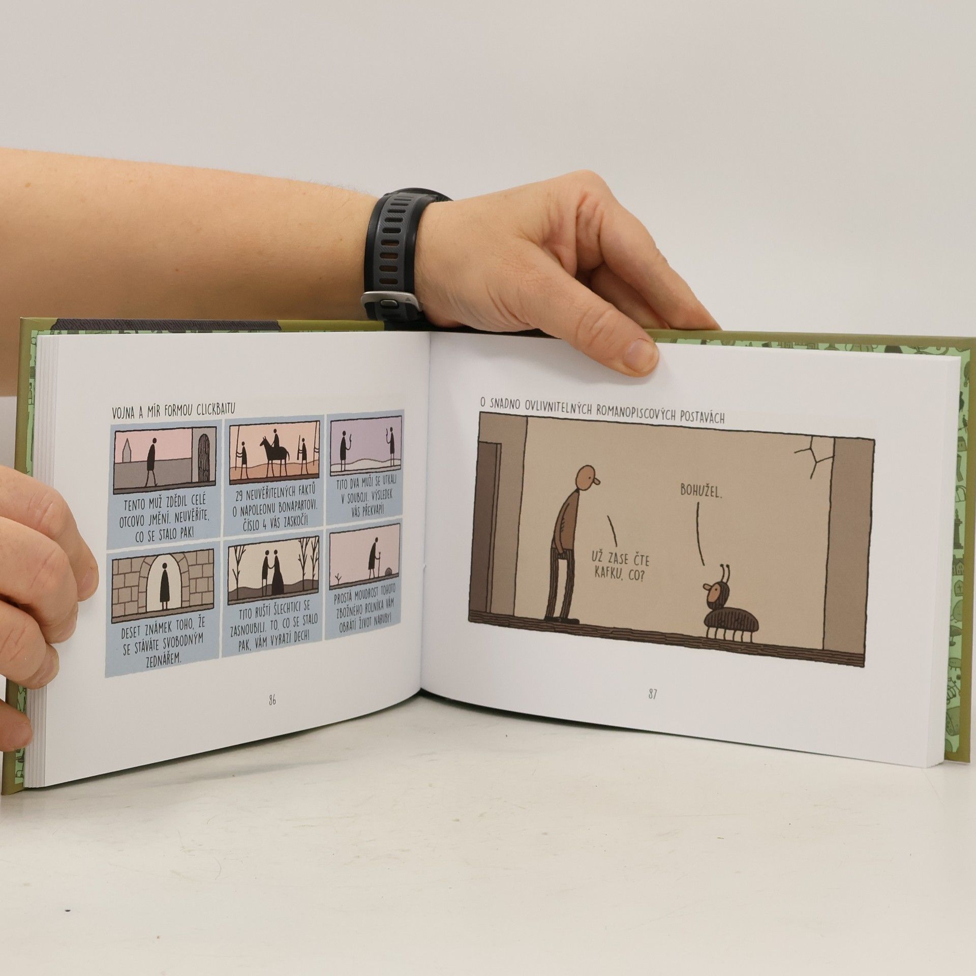 Tom Gauld Pečeme s Kafkou : komiksové stripy