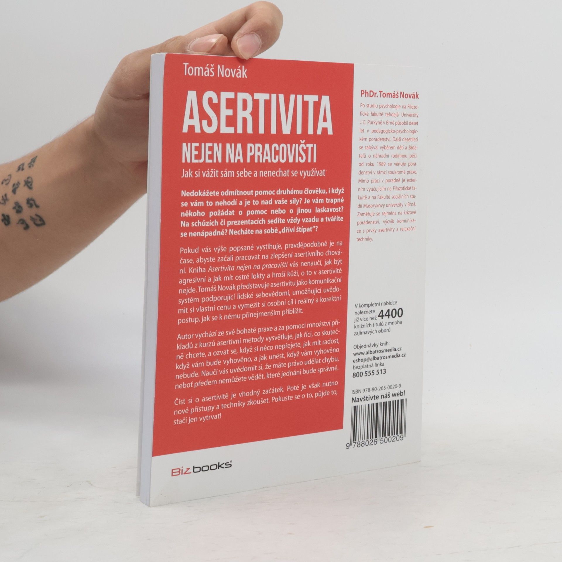 Tomáš Novák Asertivita (nejen) na pracovišti: Jak si vážit sám sebe a nenechat se využívat
