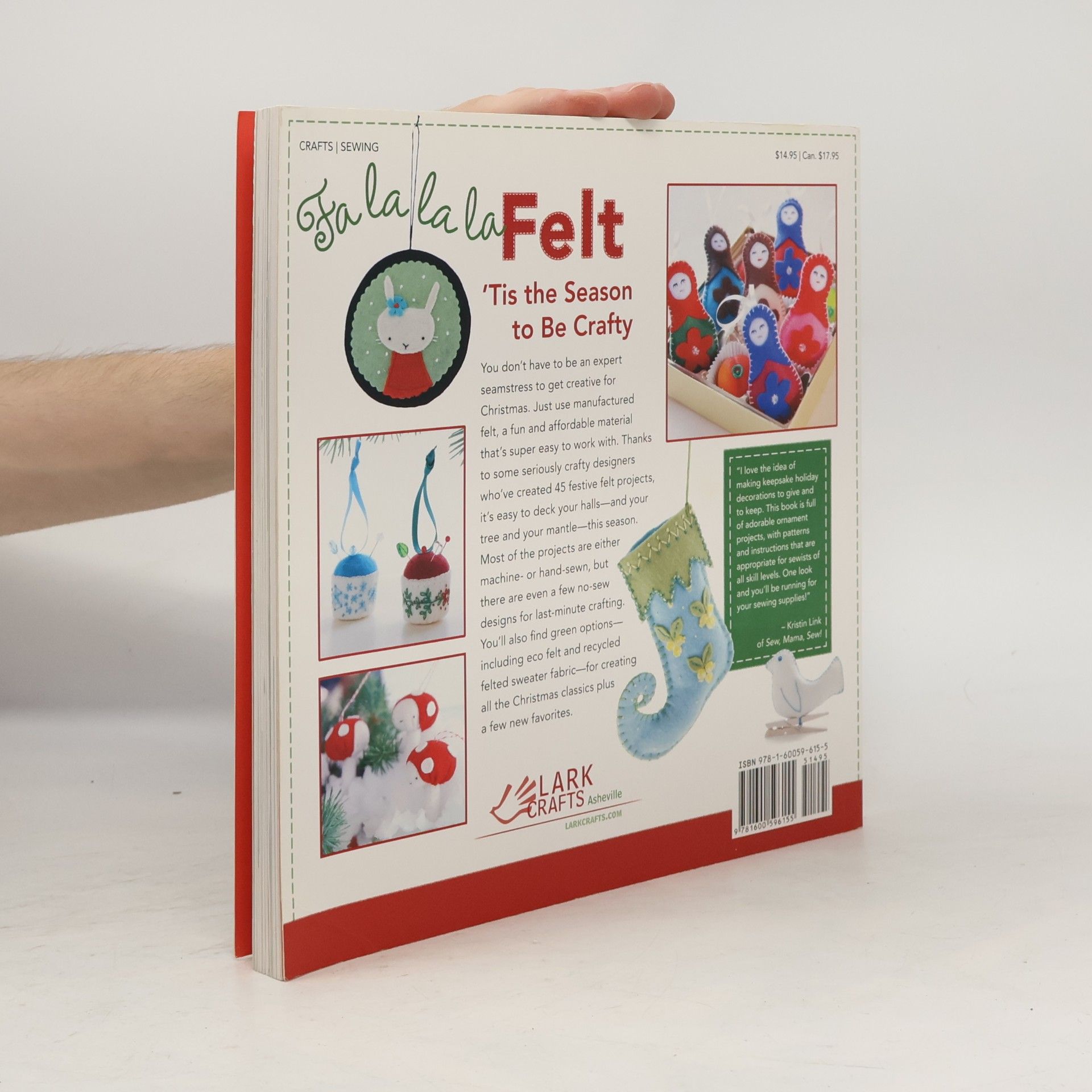 Amanda Carestio Fa la la la Felt: 45 Handmade Holiday Decorations