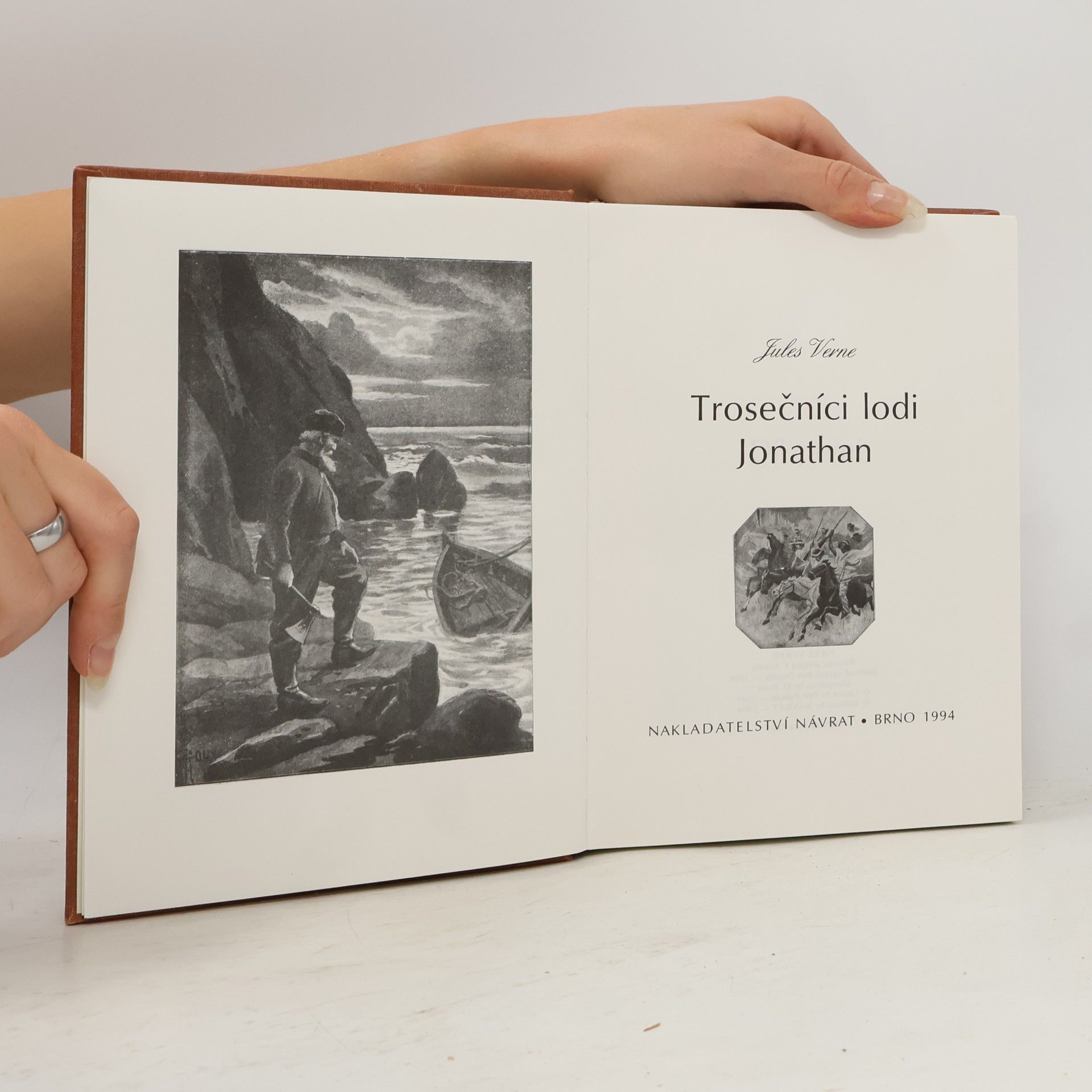 Jules Verne Trosečníci lodi Jonathan