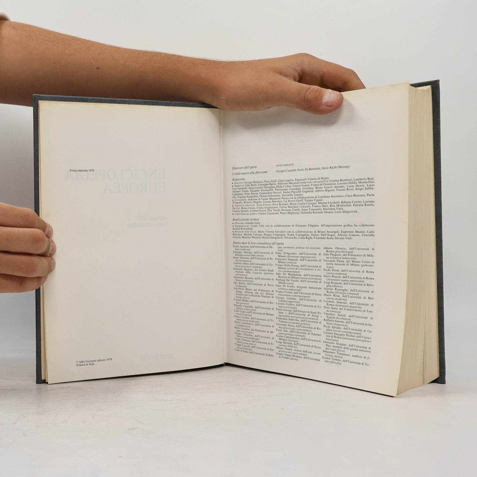 Autorenkollektiv Enciclopedia Europea VII
