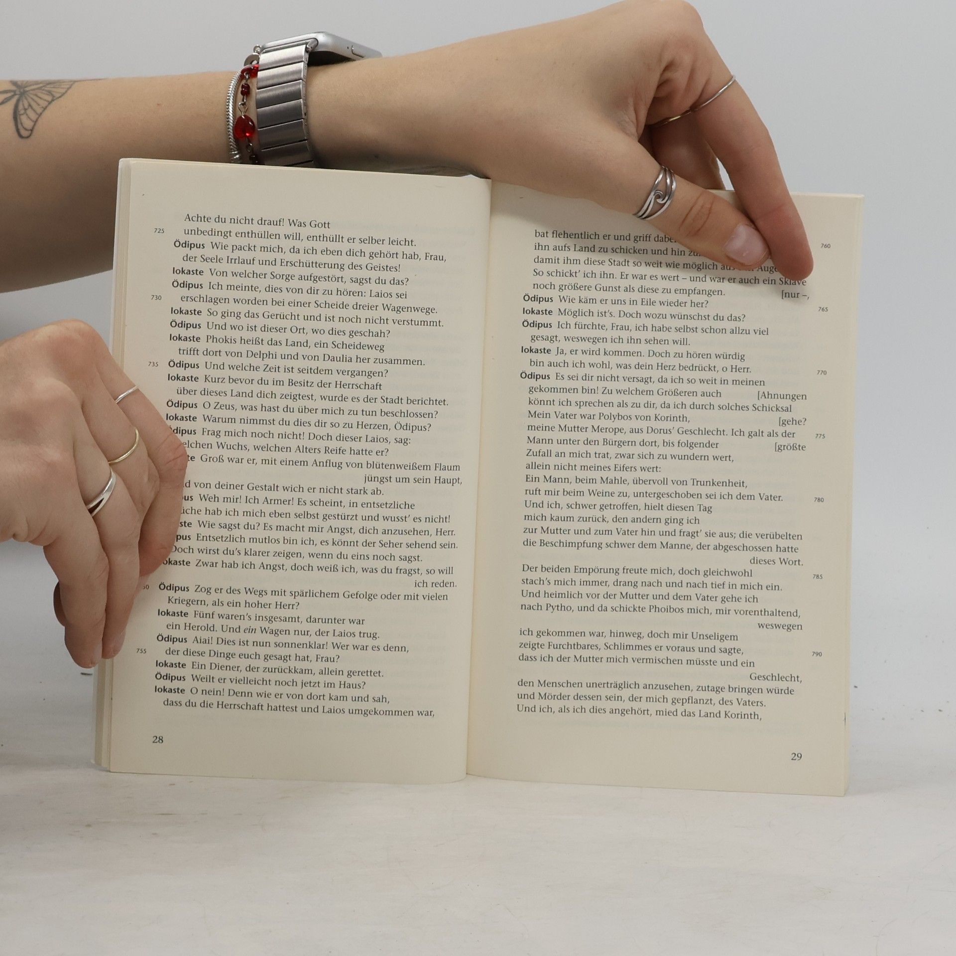 Sophocles Editionen mit Materialien: König Ödipus