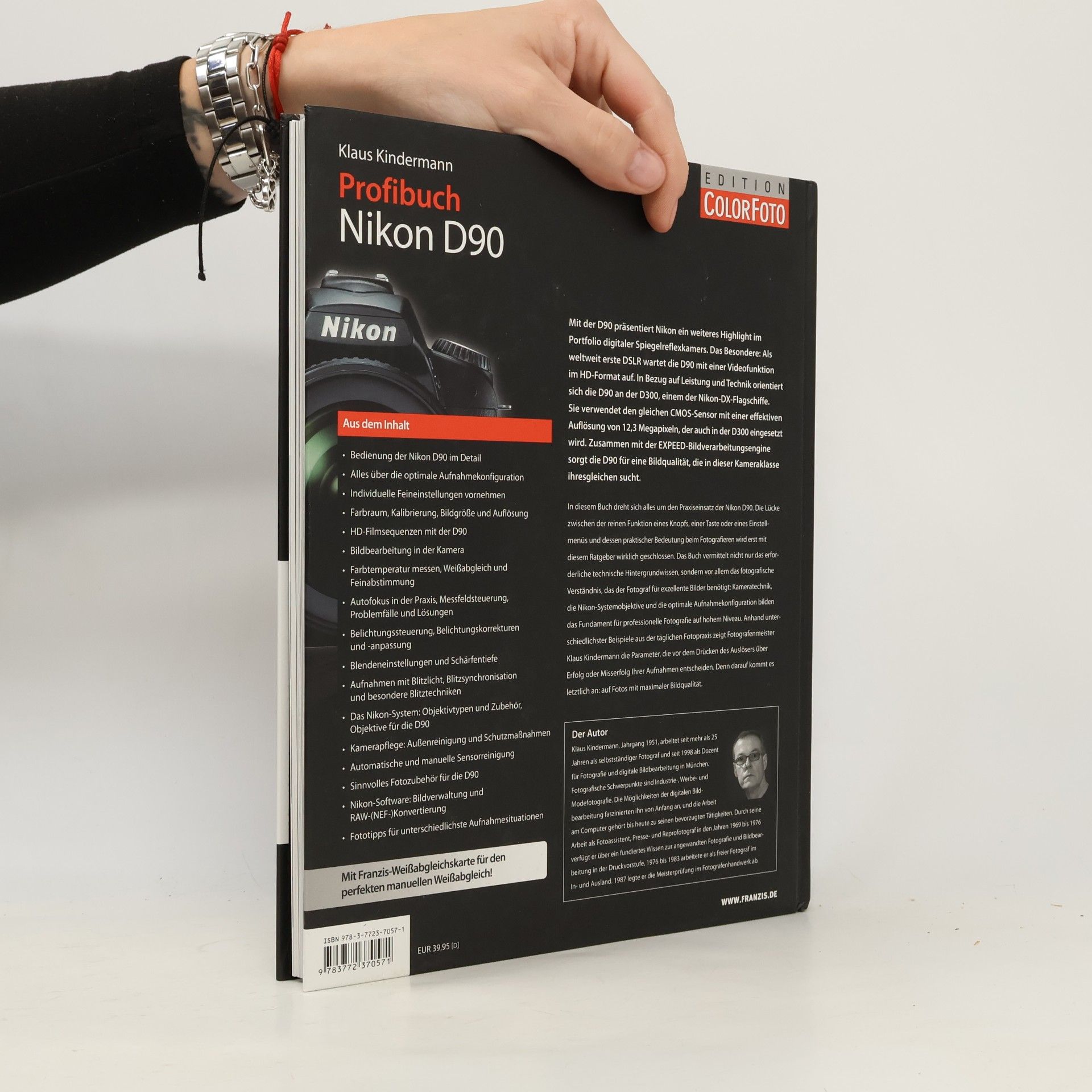 Klaus Kindermann Profibuch Nikon D90