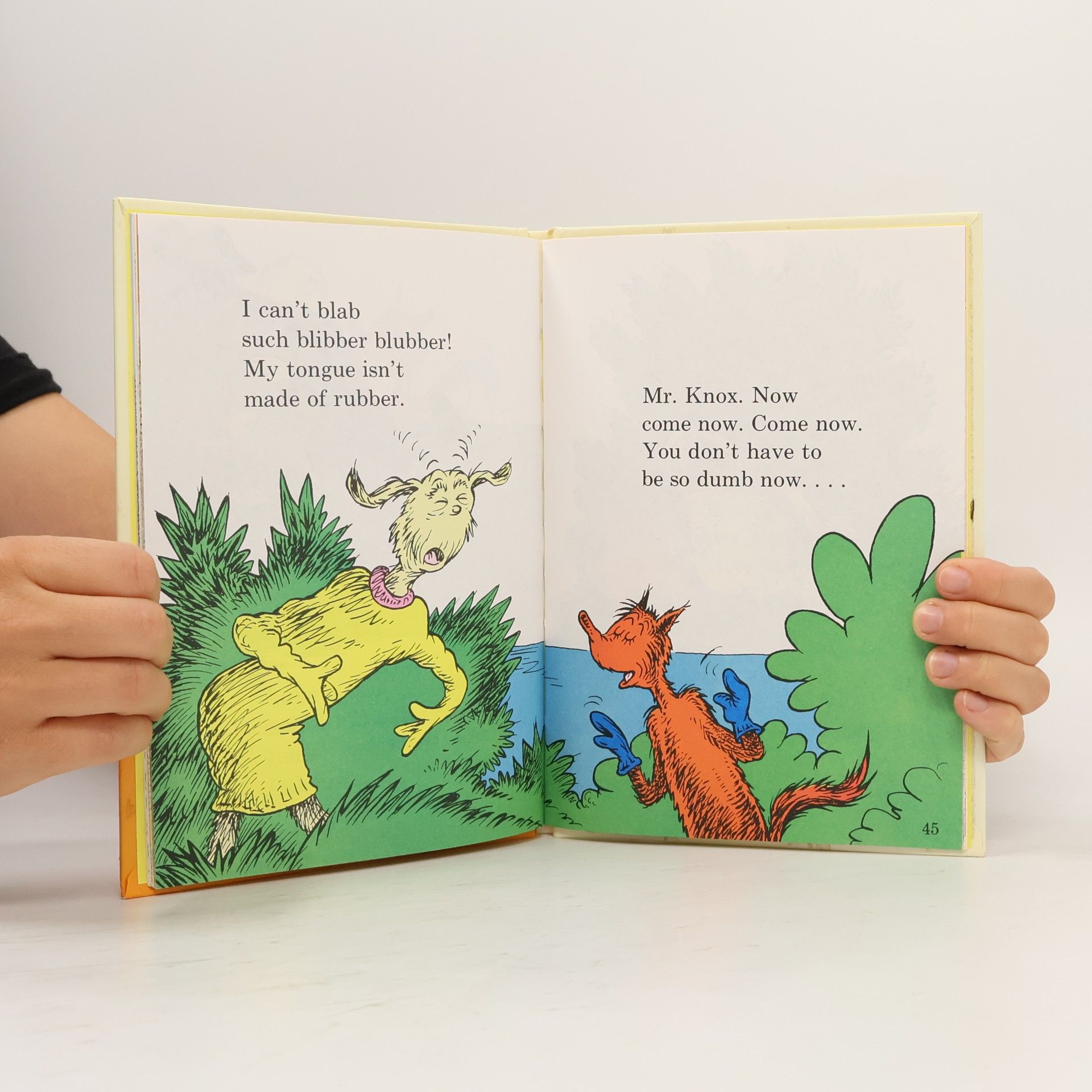 Dr. Seuss Fox in Socks