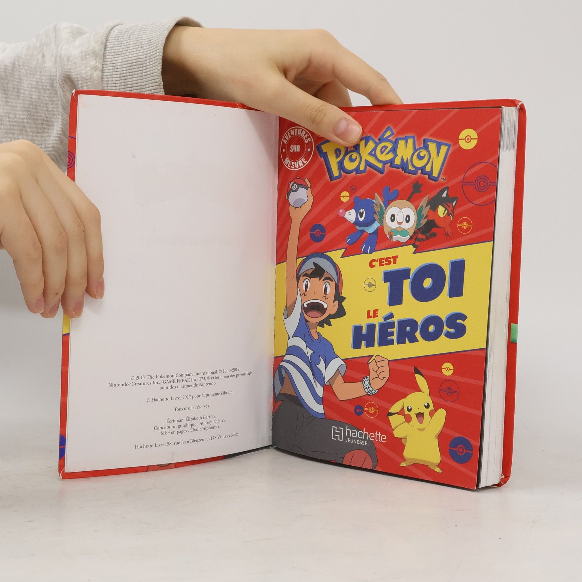 Elizabeth Barféty Pokémon: C'est toi le héros XXL