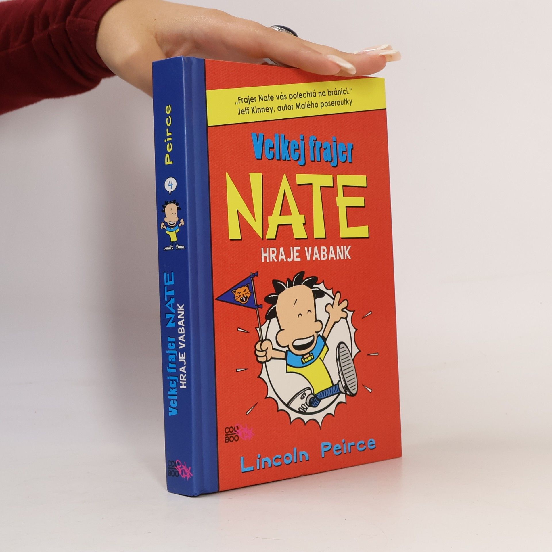 Lincoln Peirce Velkej frajer Nate hraje vabank