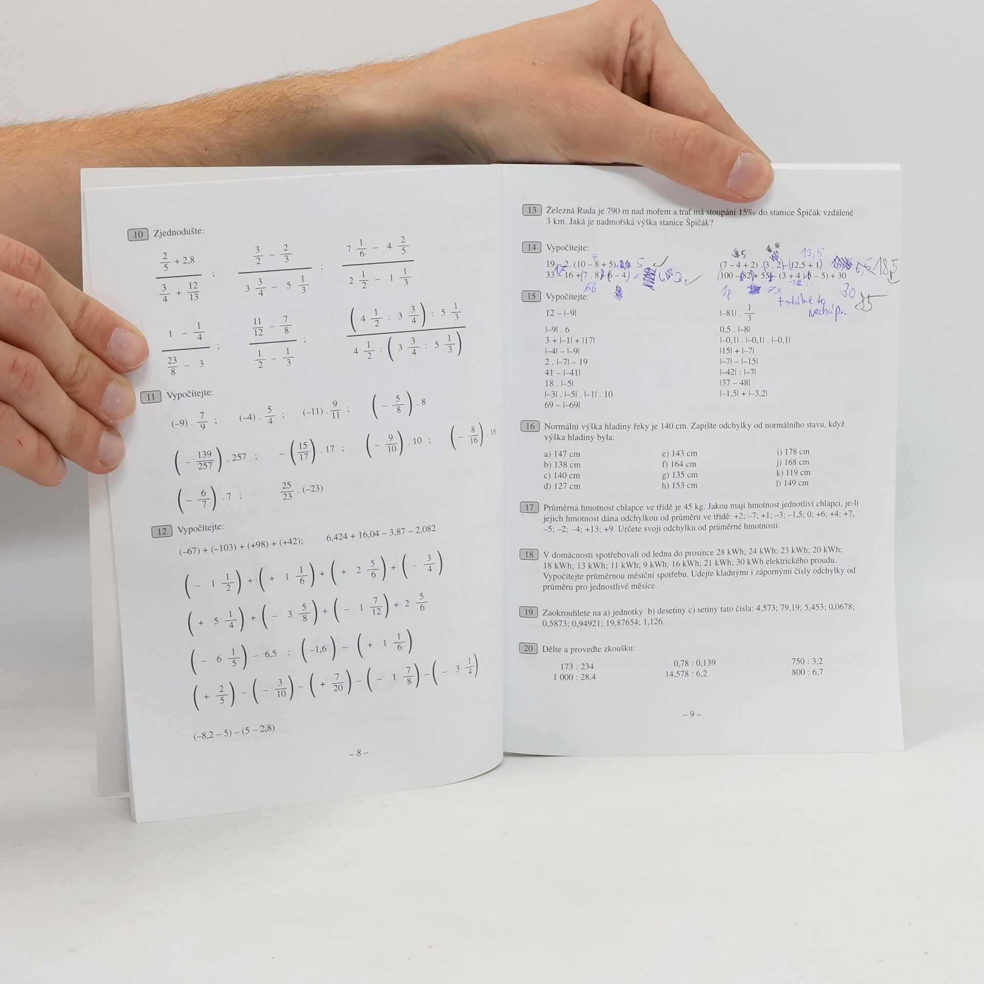 Emílie Ženatá Sbírka úloh z matematiky pro 8. ročník s klíčem