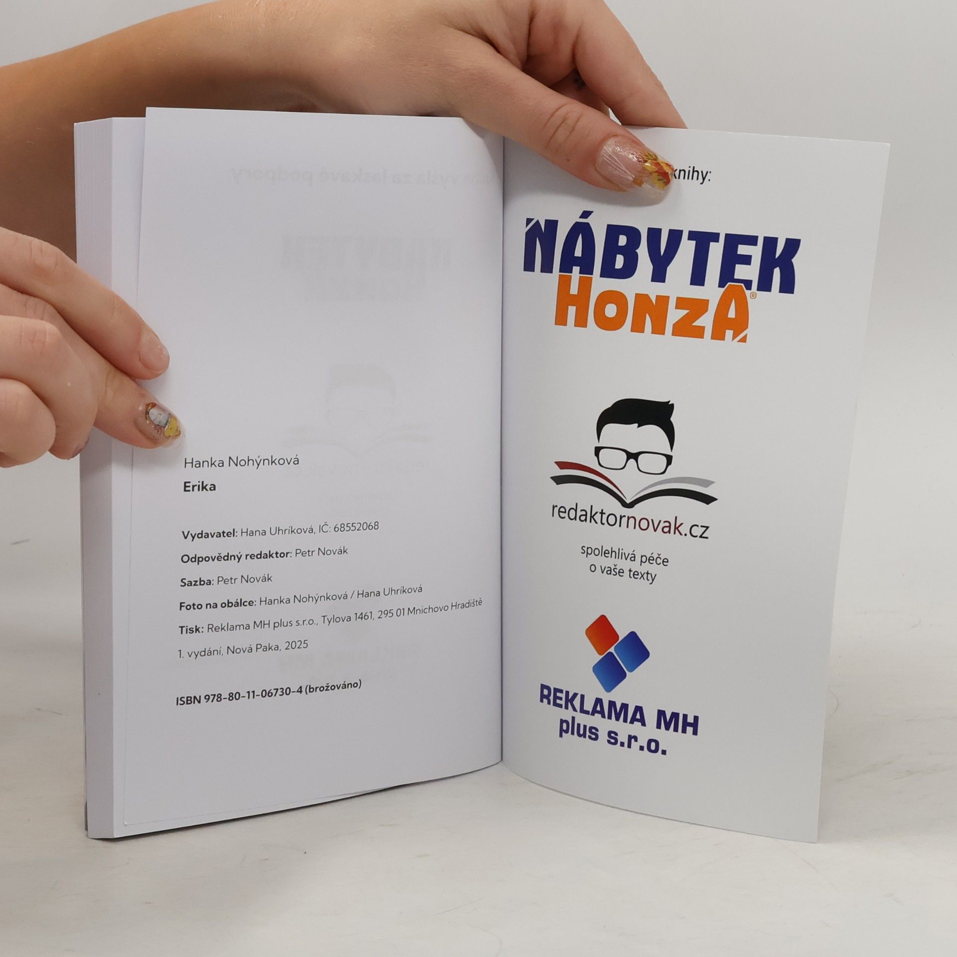 Hanka Nohýnková Erika