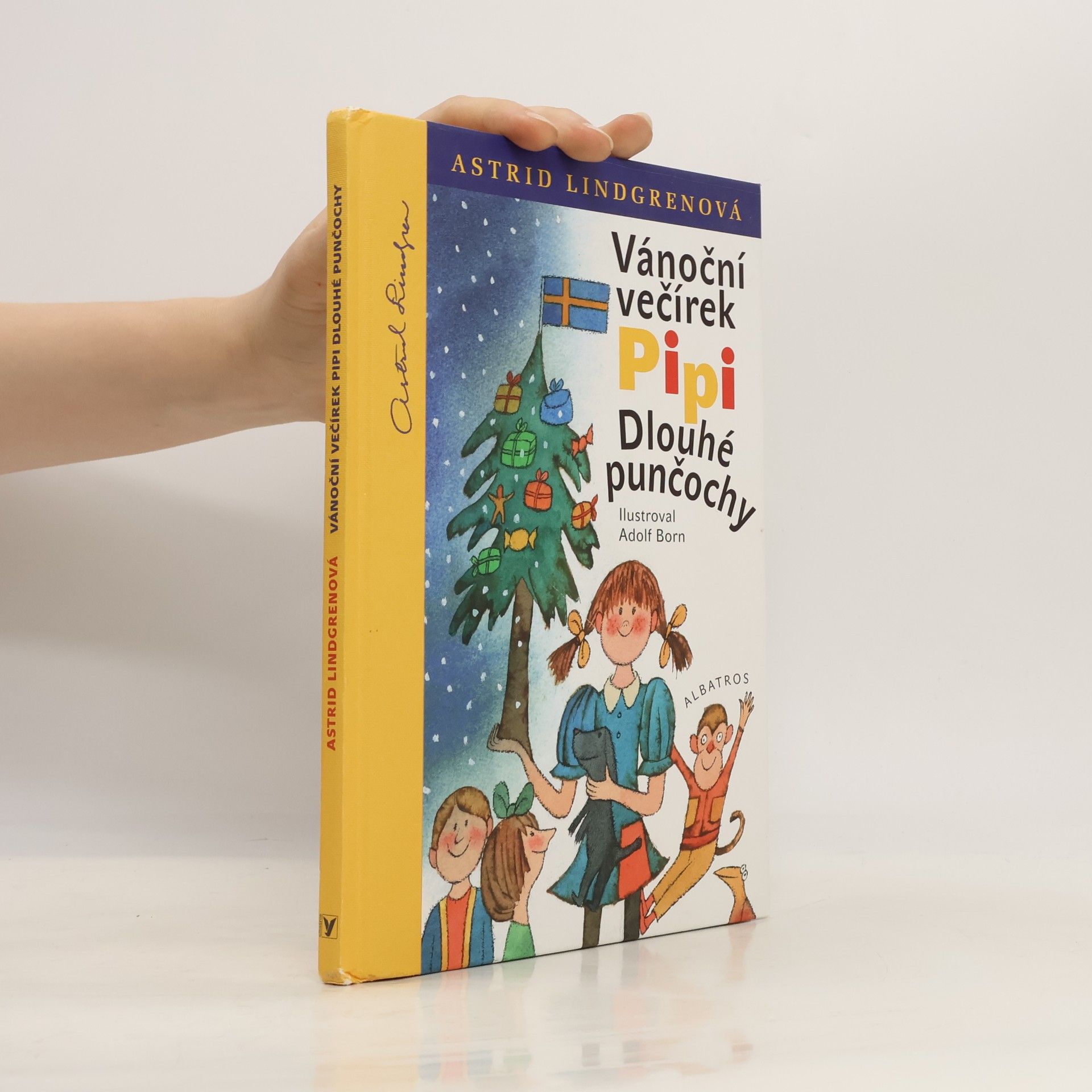 Astrid Lindgrenová Vánoční večírek Pipi Dlouhé punčochy