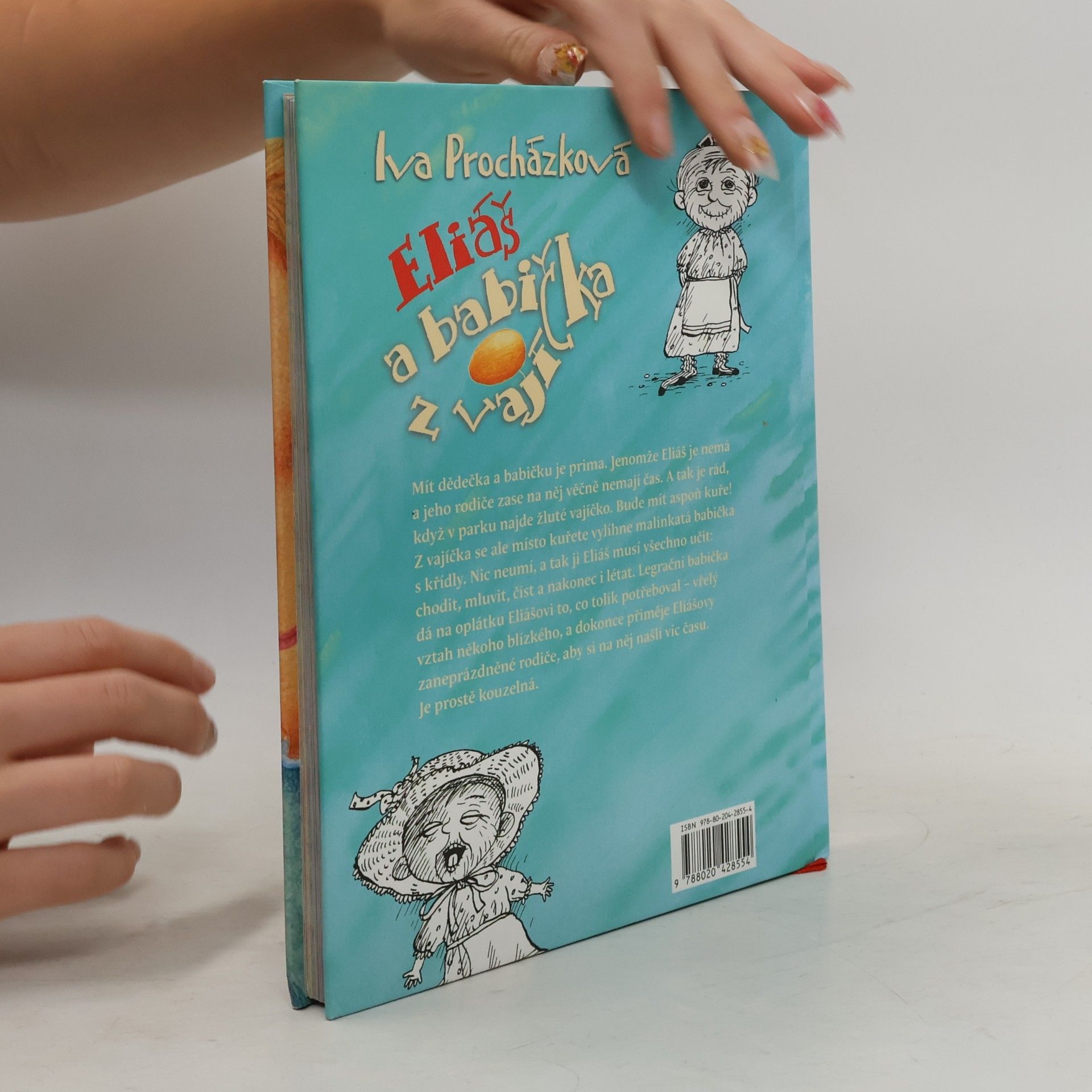 Iva Prochàzkovà Eliáš a babička z vajíčka