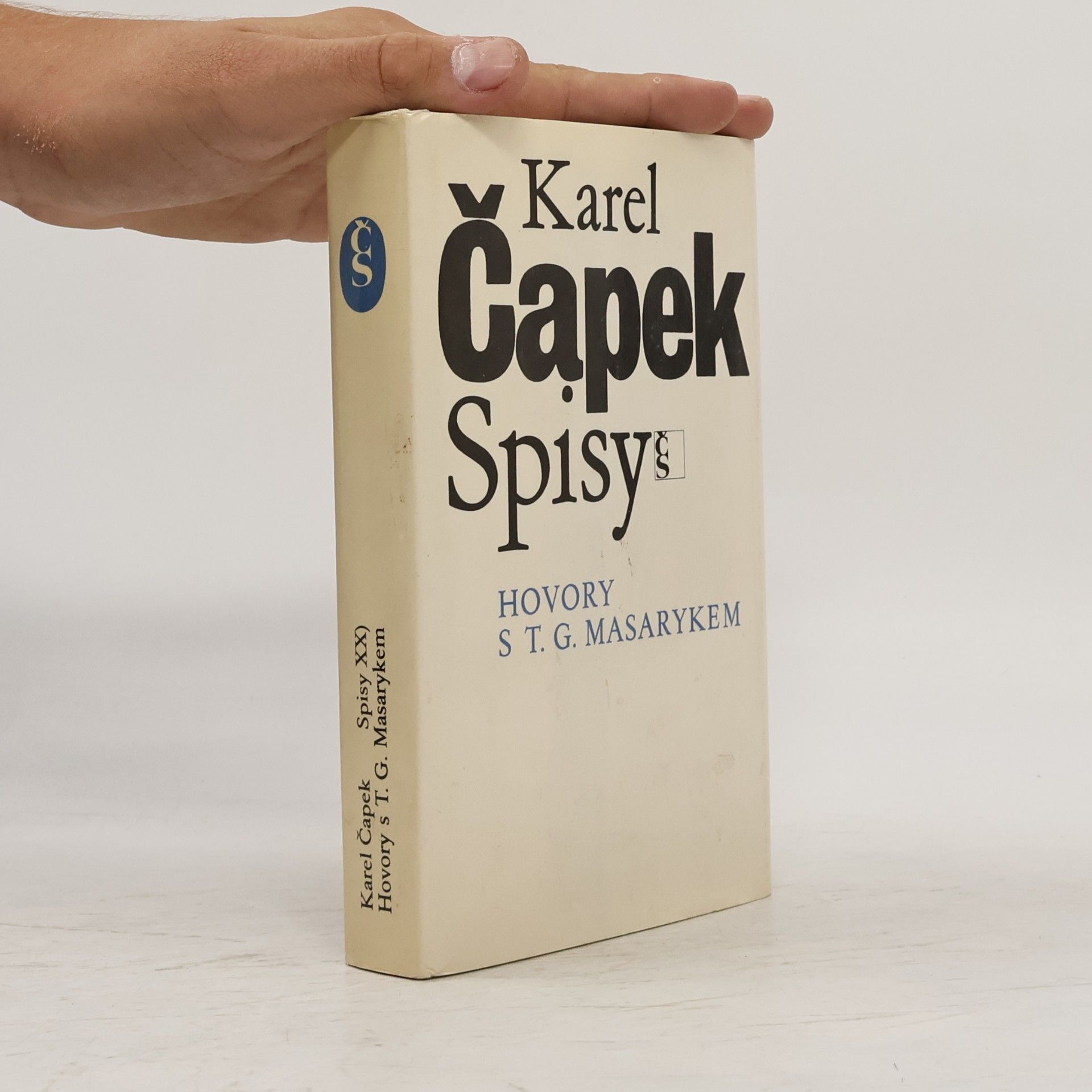 Karel Čapek Hovory s T. G. Masarykem