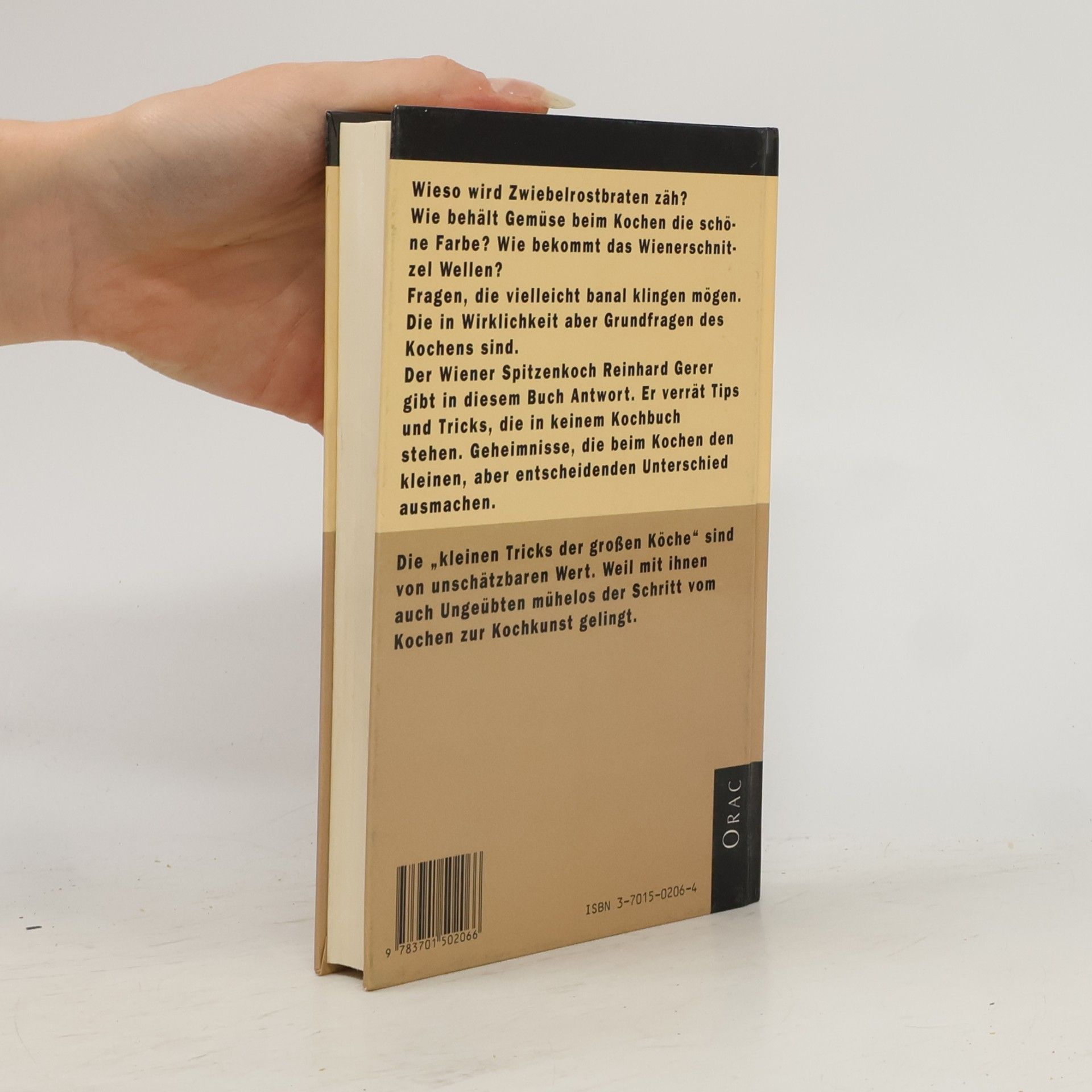 Reinhard Gerer Der kleiner Tricks der grossen Köche