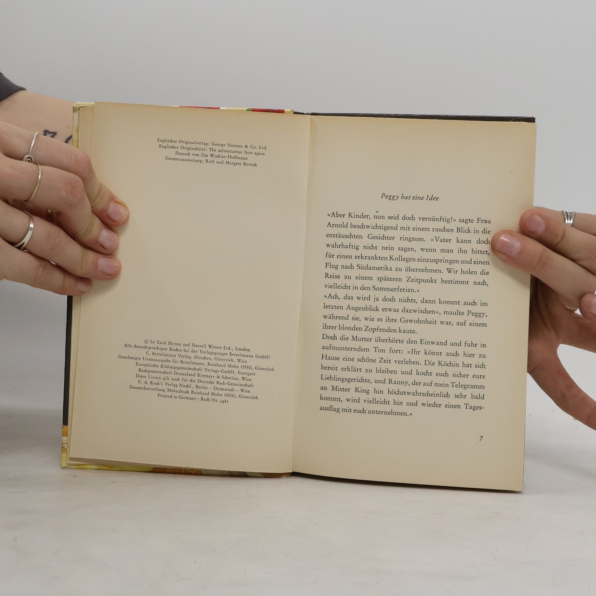 Enid Blyton Die Arnold-kinder in groβer Bedrängnis