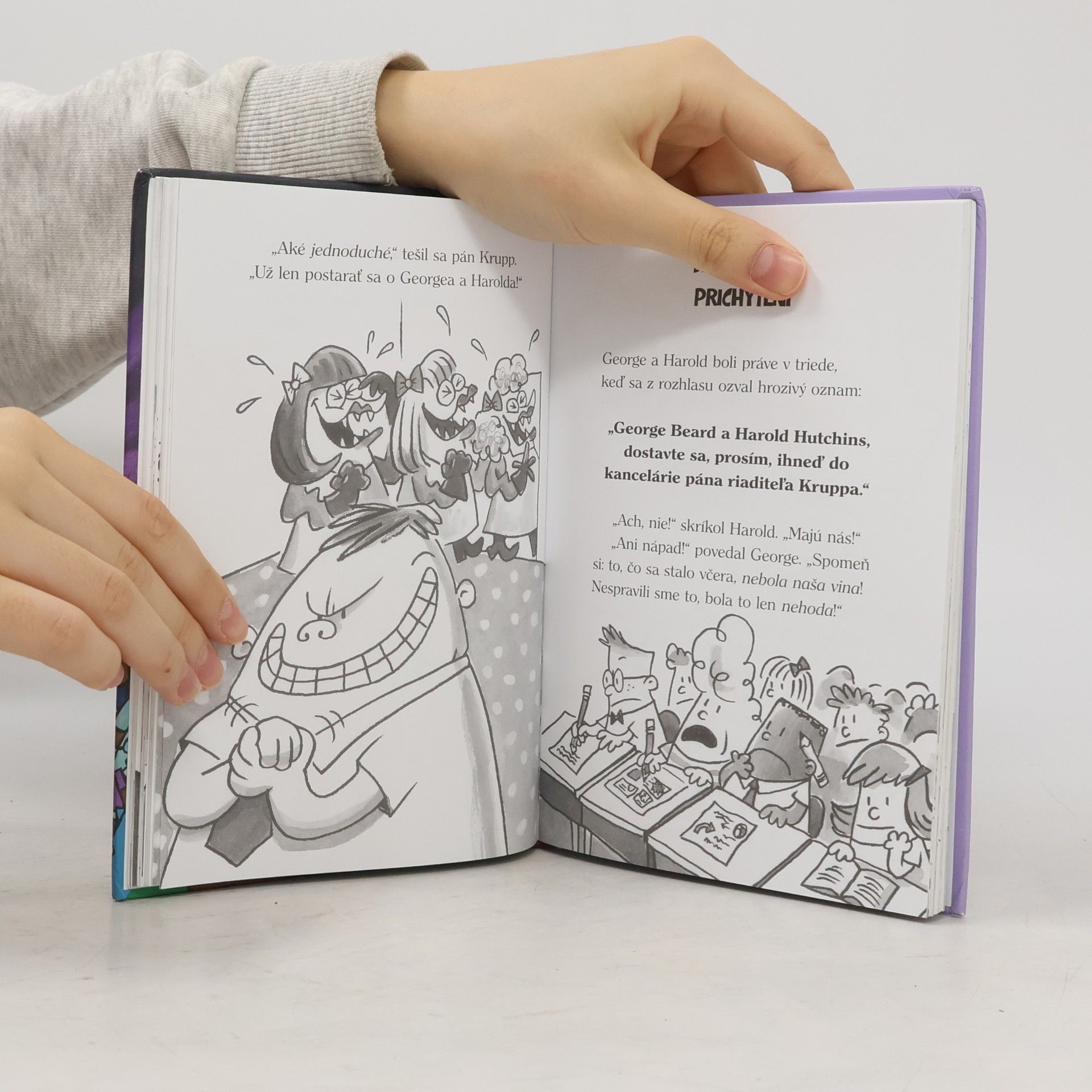 Dav Pilkey Kapitán Bombarďák a invázia neuveriteľne protivných kuchárok z vesmíru (a následný útok rovnako podlých jedálenských zombie bifľošov)