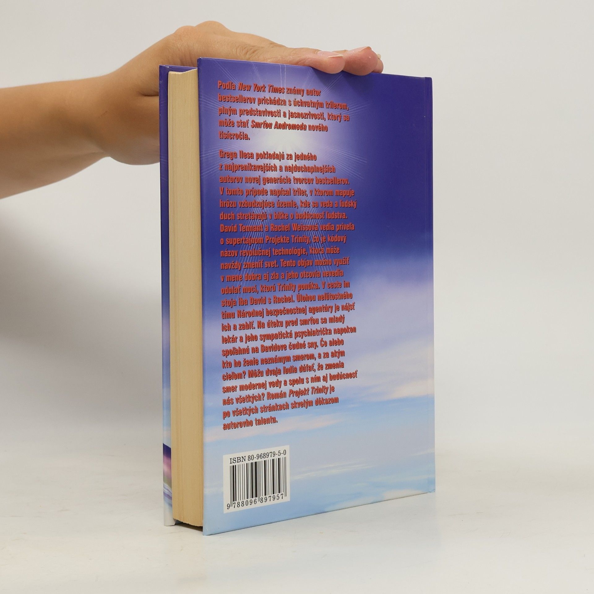 Greg Iles Projekt Trinity